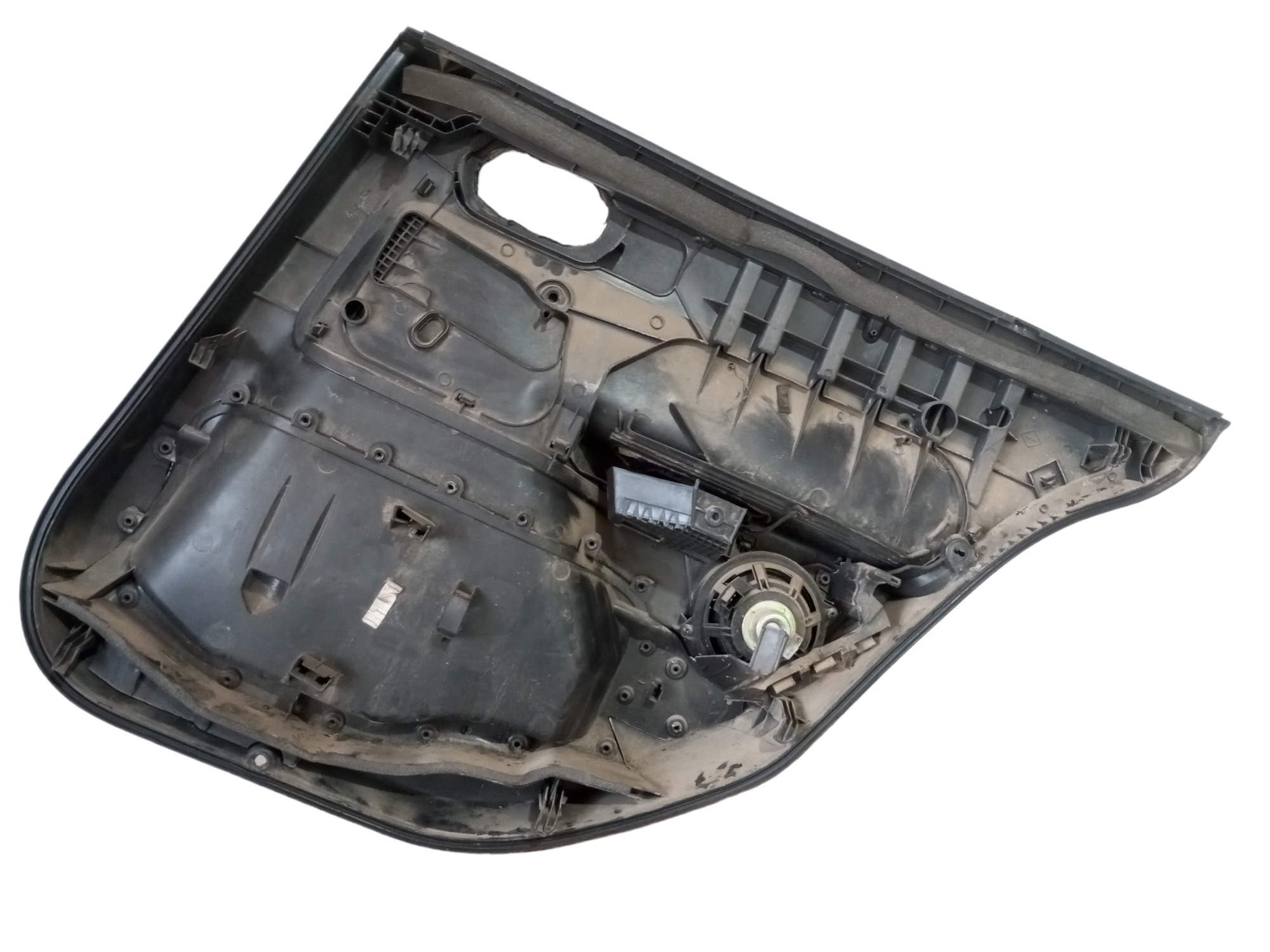 Forro Porta Megane 2007 2008 2009 Traseiro Esquerdo Renault  Preto 2