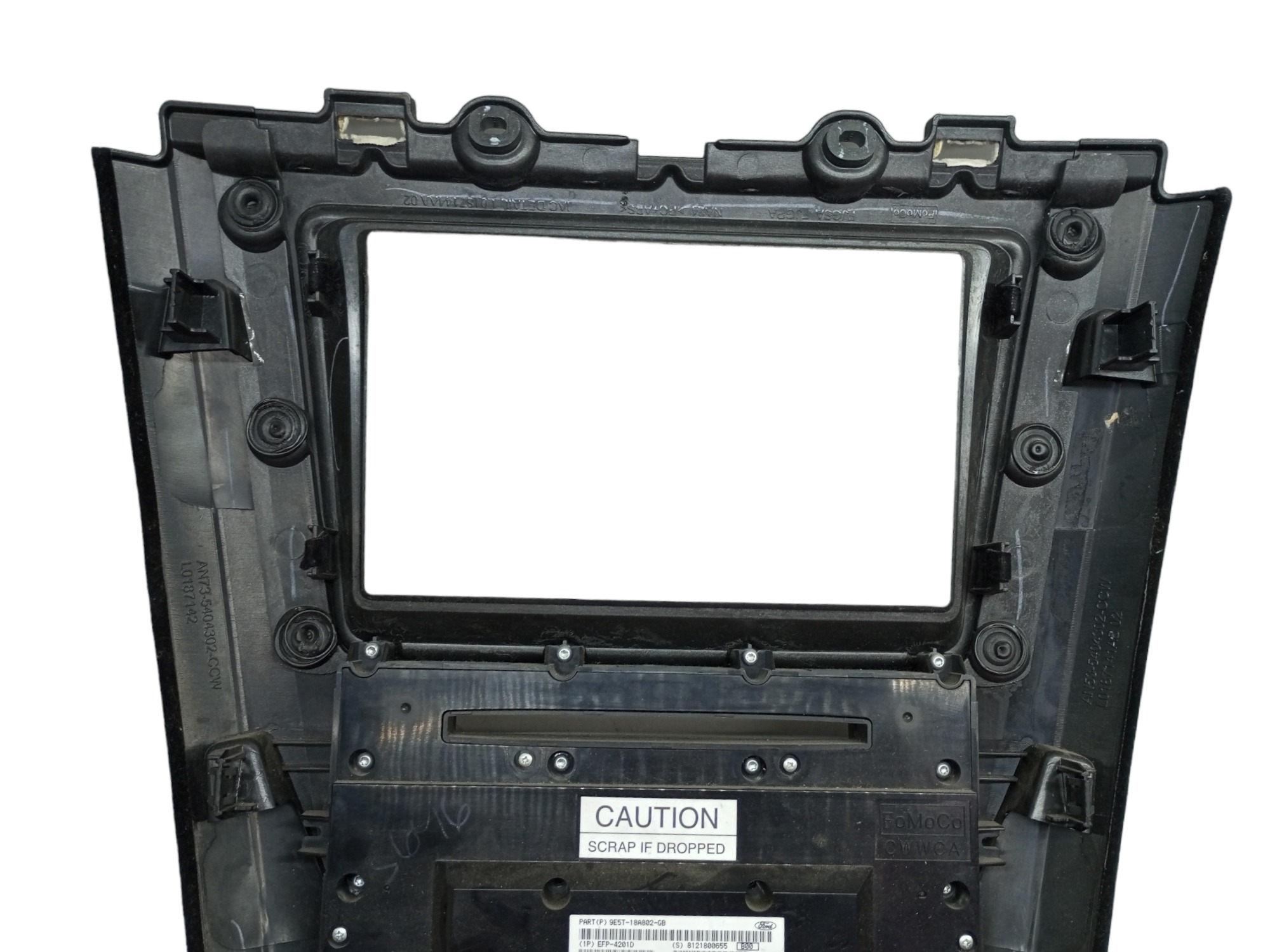 Comando Radio Ford Fusion 3.0 2010 2011 Moldura Midia 4