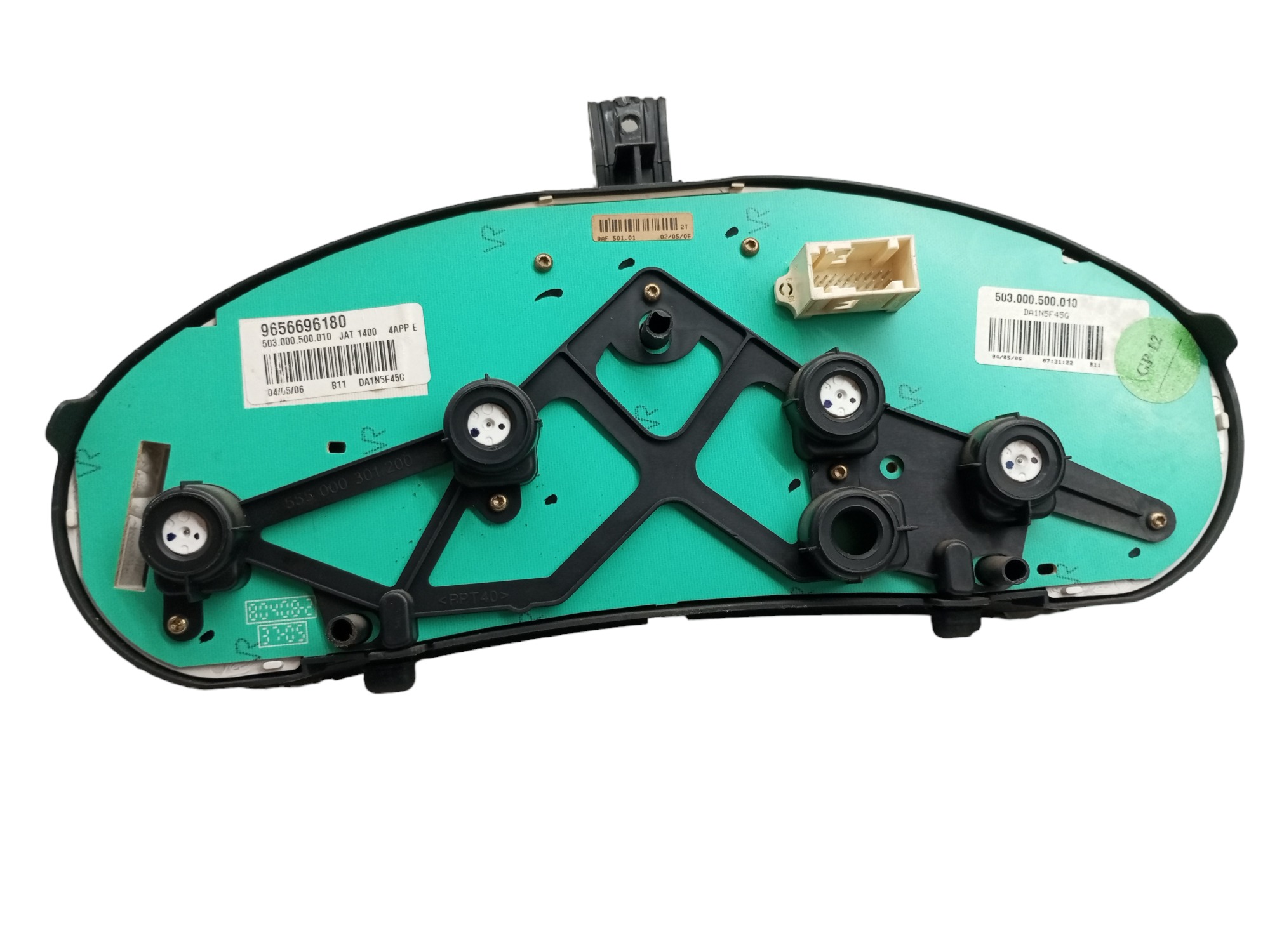 Painel Instrumento Velocimetro Peugeot 206 2006 2008 2010 Preto 6
