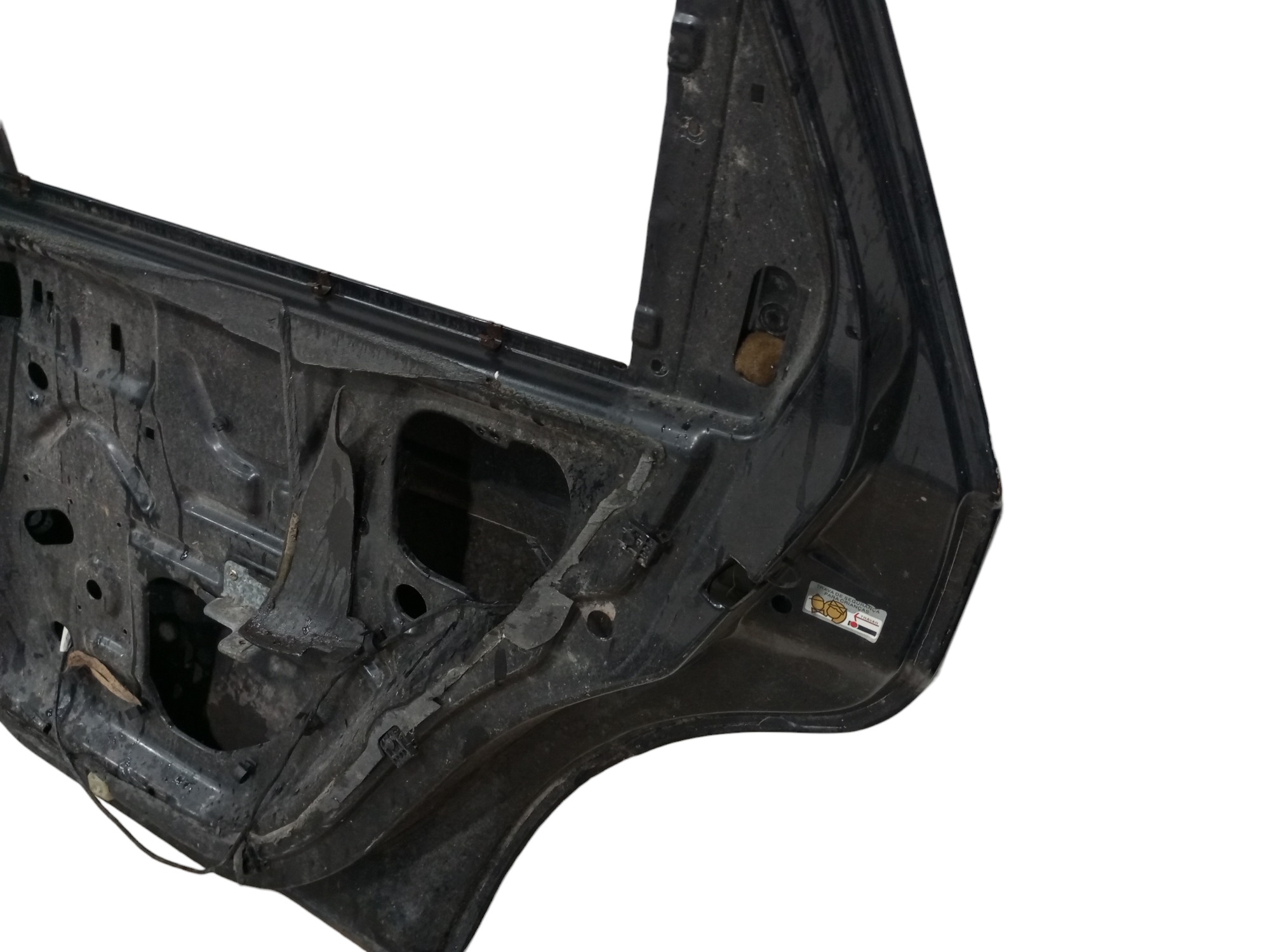Porta Escort 97 98 99 2000 2001 2002 Traseira Direita Ford Traseira Direita Preto 8