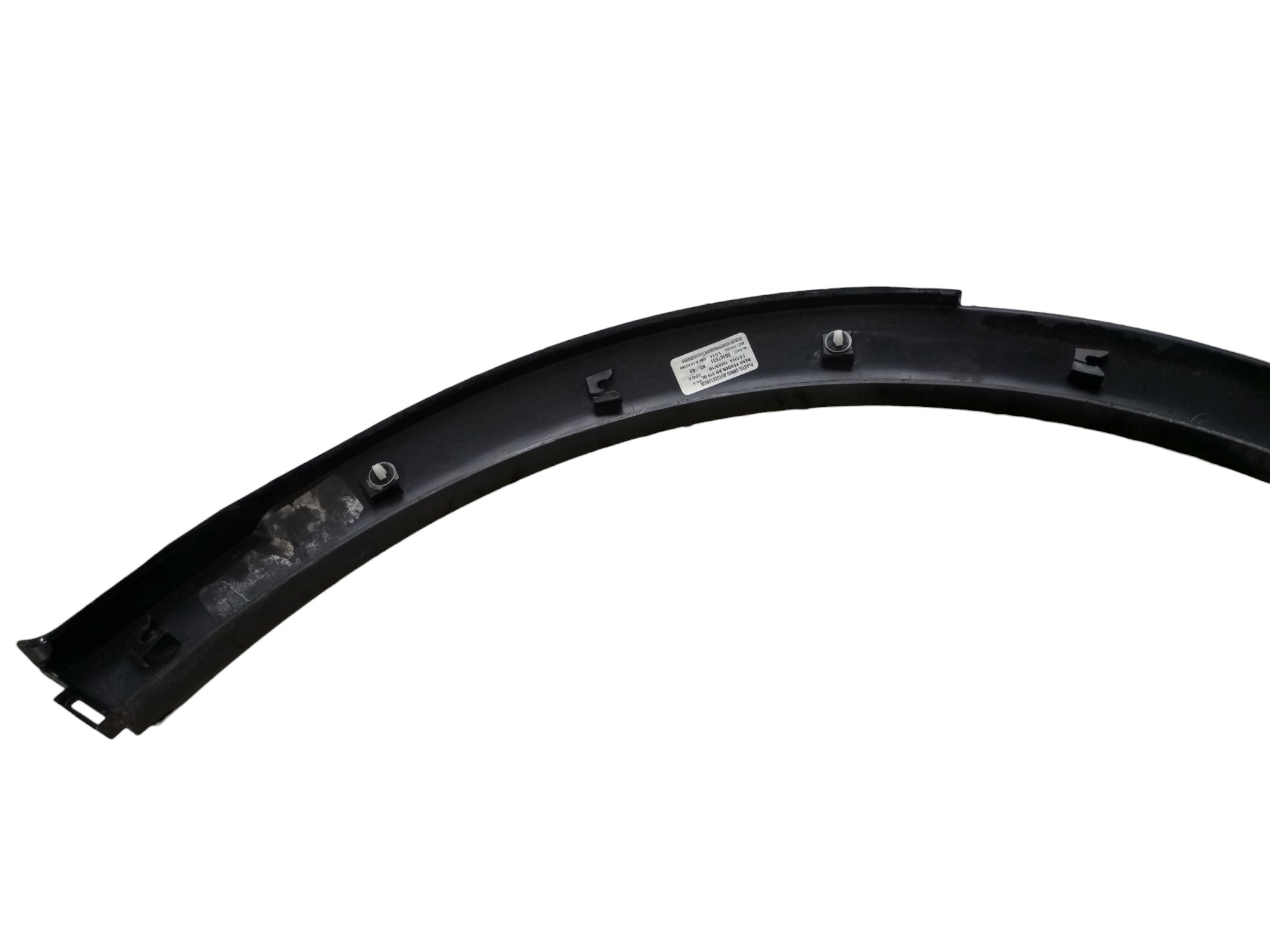 Moldura Paralama Traseiro Captiva Chevrolet 2009 Direito Preto 2