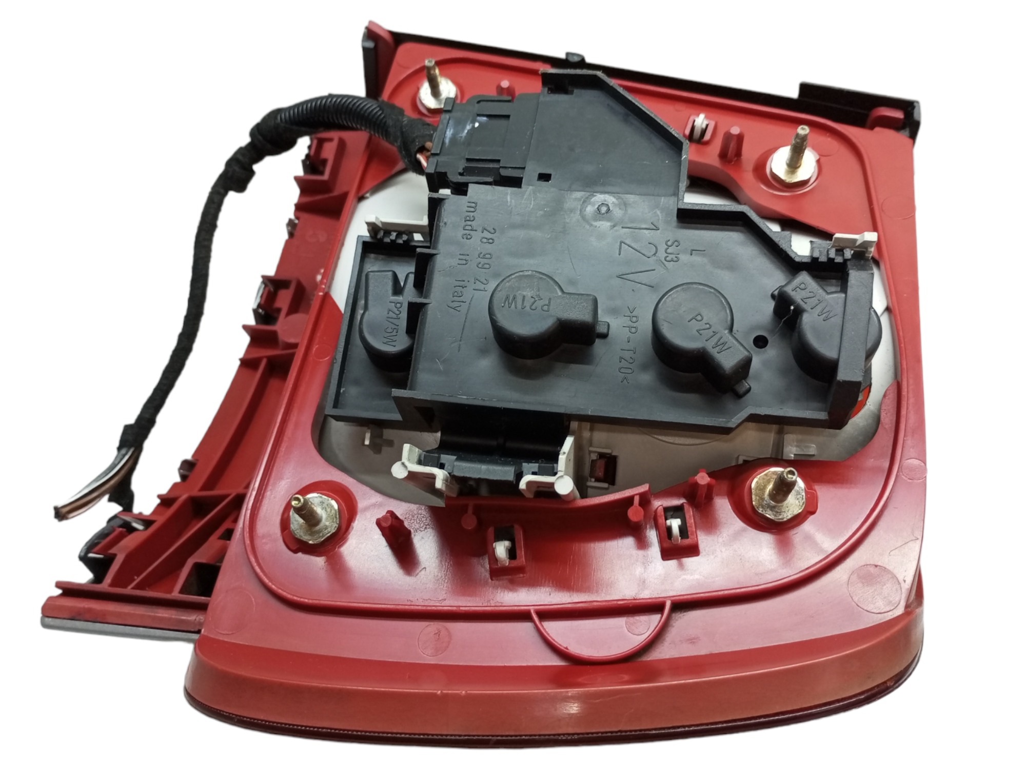 Lanterna Audi A4 2.4 Traseira Lado Esquerdo 1998 1999  Esquerdo Vermelho 2