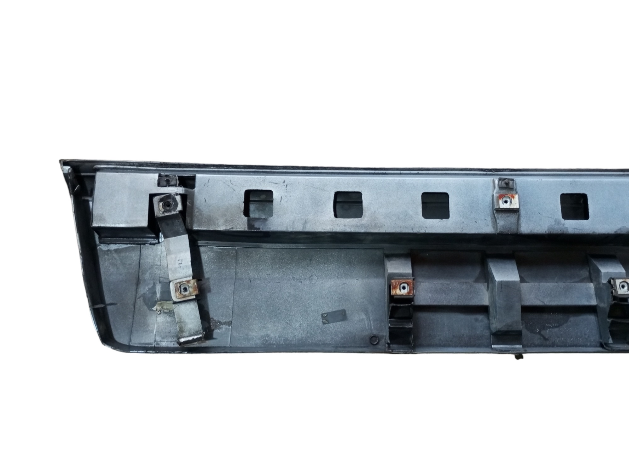 Aplique Parachoque Fiat Palio Weekend 2000 2003 Traseiro Cromado 6