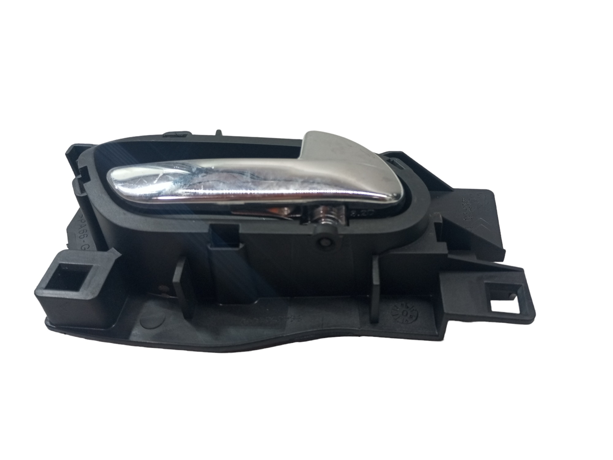 Macaneta Porta Peugeot 307 2003 2008  Dianteira Direita  Preto Prata 2