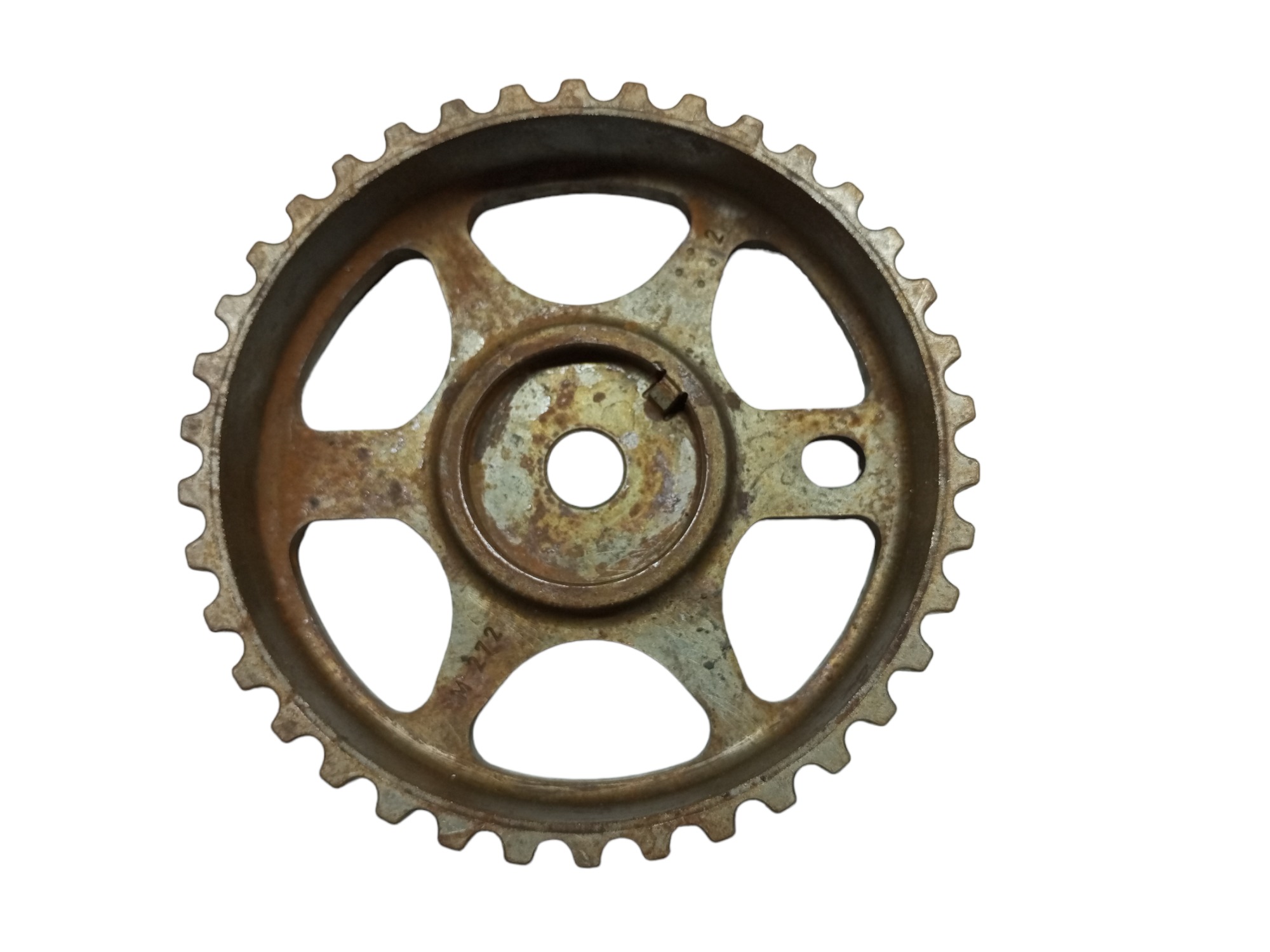 Polia Engrenagem Comando Cabecote Peugeot 206 207 2006 2007 4