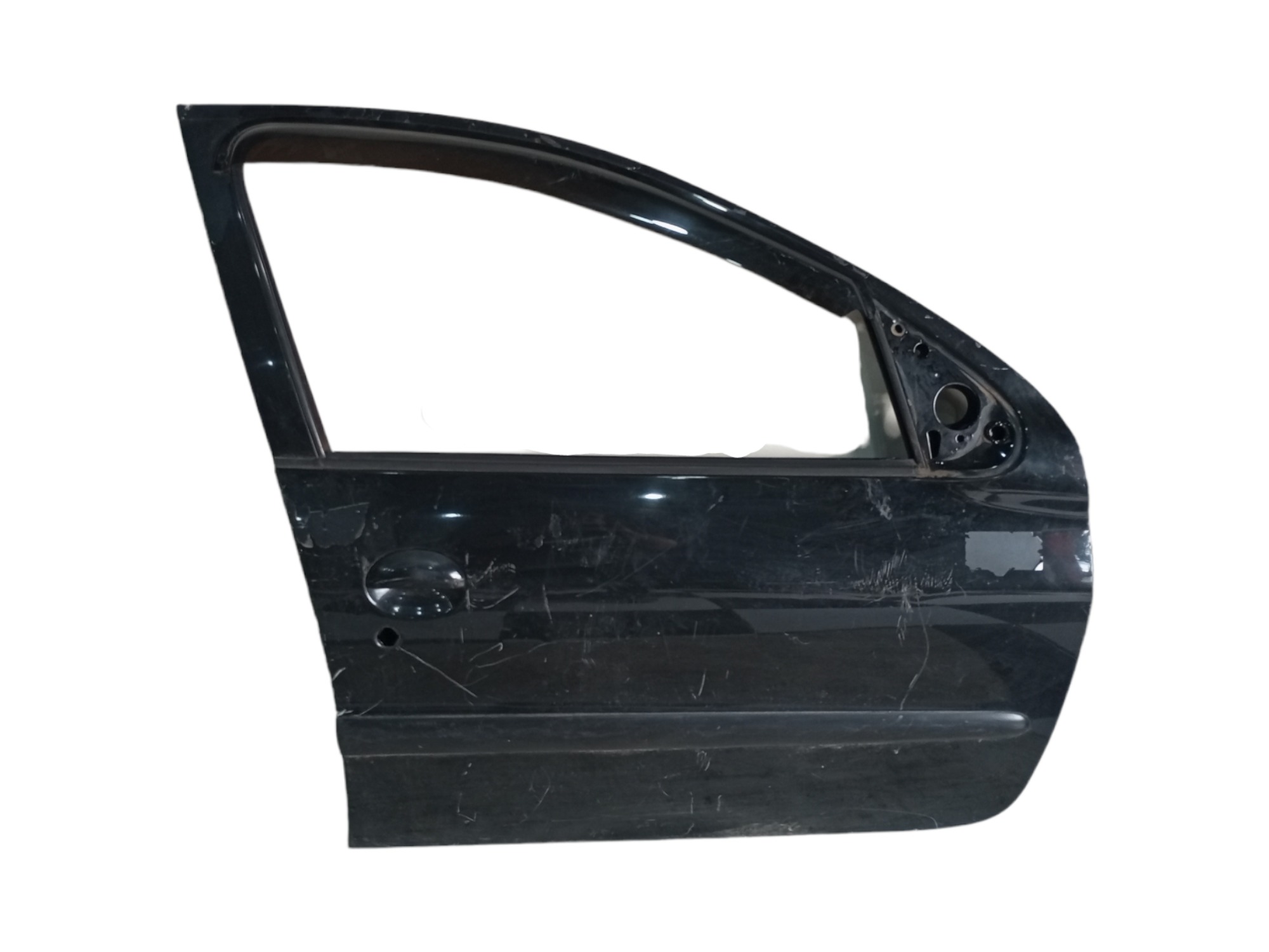 Porta Clio 2001 2002 2003 2004 2005 2010 Dianteira Direita  Dianteira Direito Preto 1