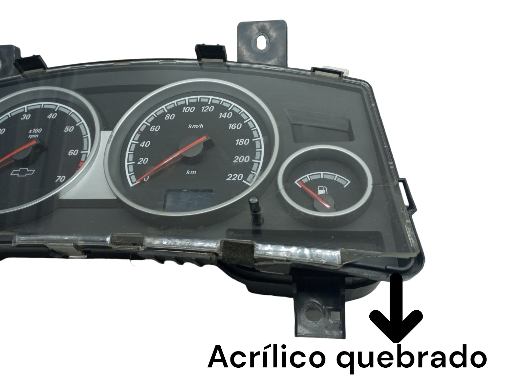 Painel Instrumento Vectra Elegance Elite 2005 2006 Gm Preto 3