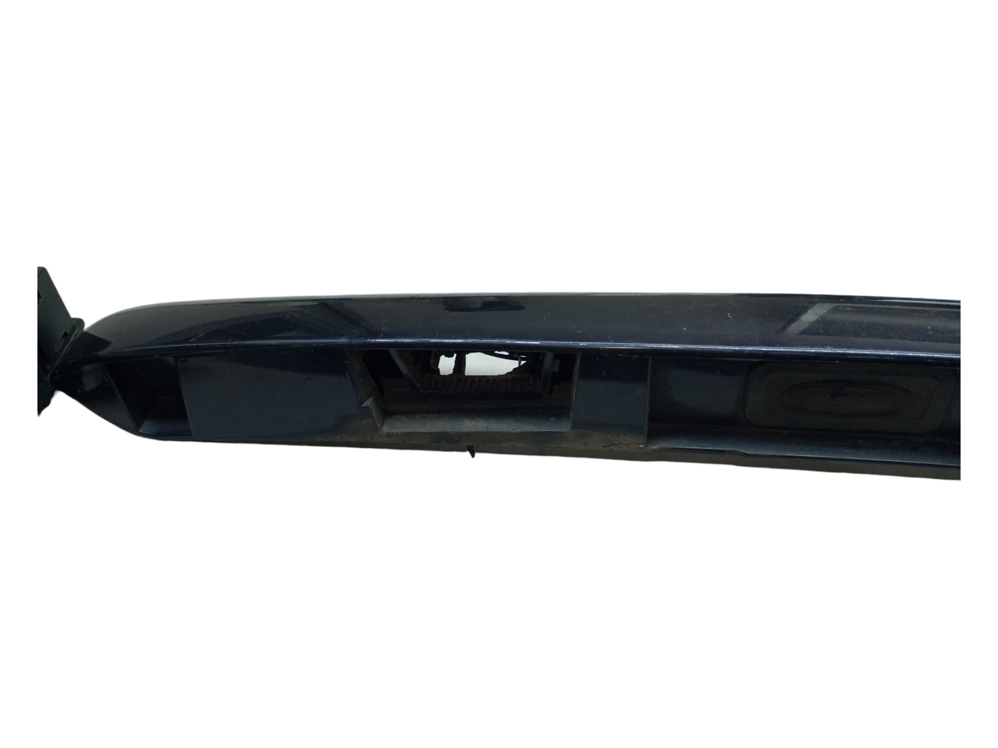 Moldura Placa Luz Megane 2007 2008 2009 2010 2011 2012 Azul 4