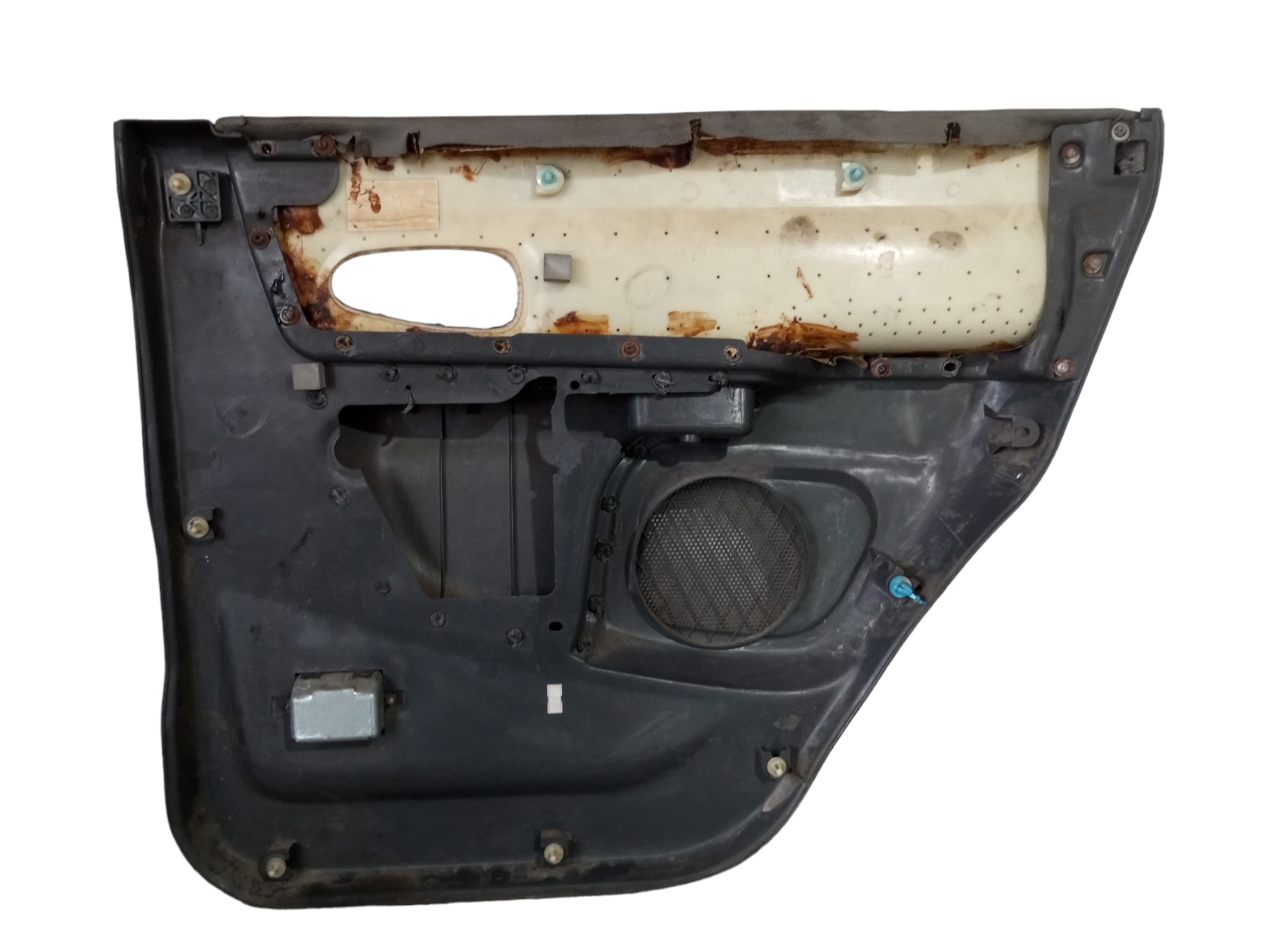 Forro Porta Pajero Sport 2000 2001 2002 Traseira Esquerda  Cinza 2