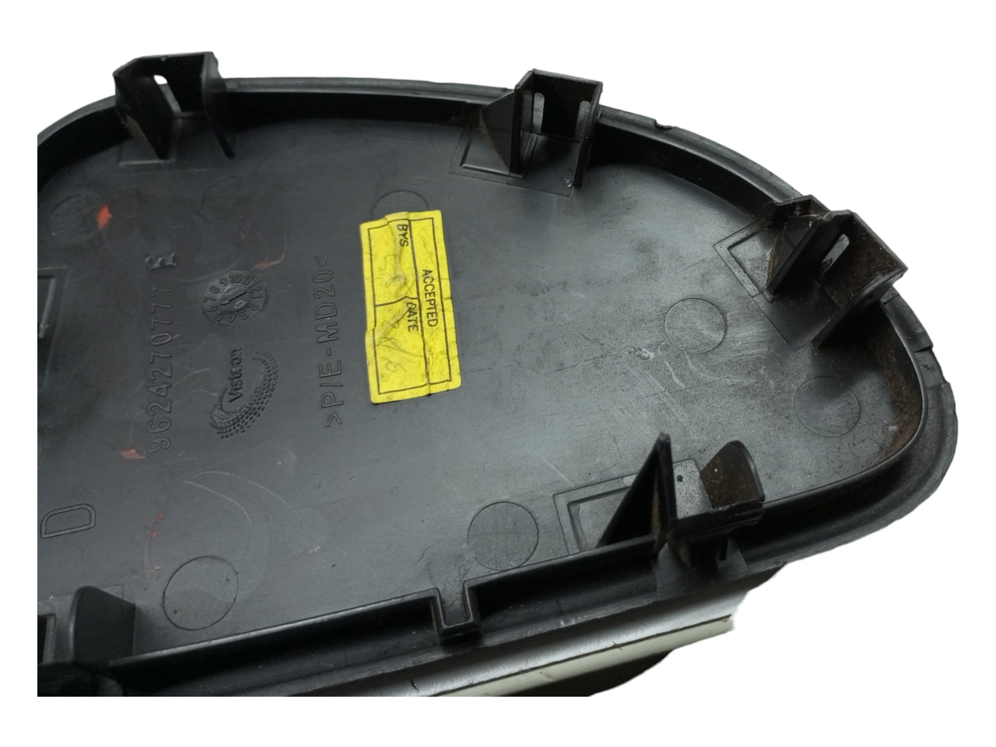 Tampa Lateral Peugeot 206 2007 2008 Painel Lado Direito Preto 5