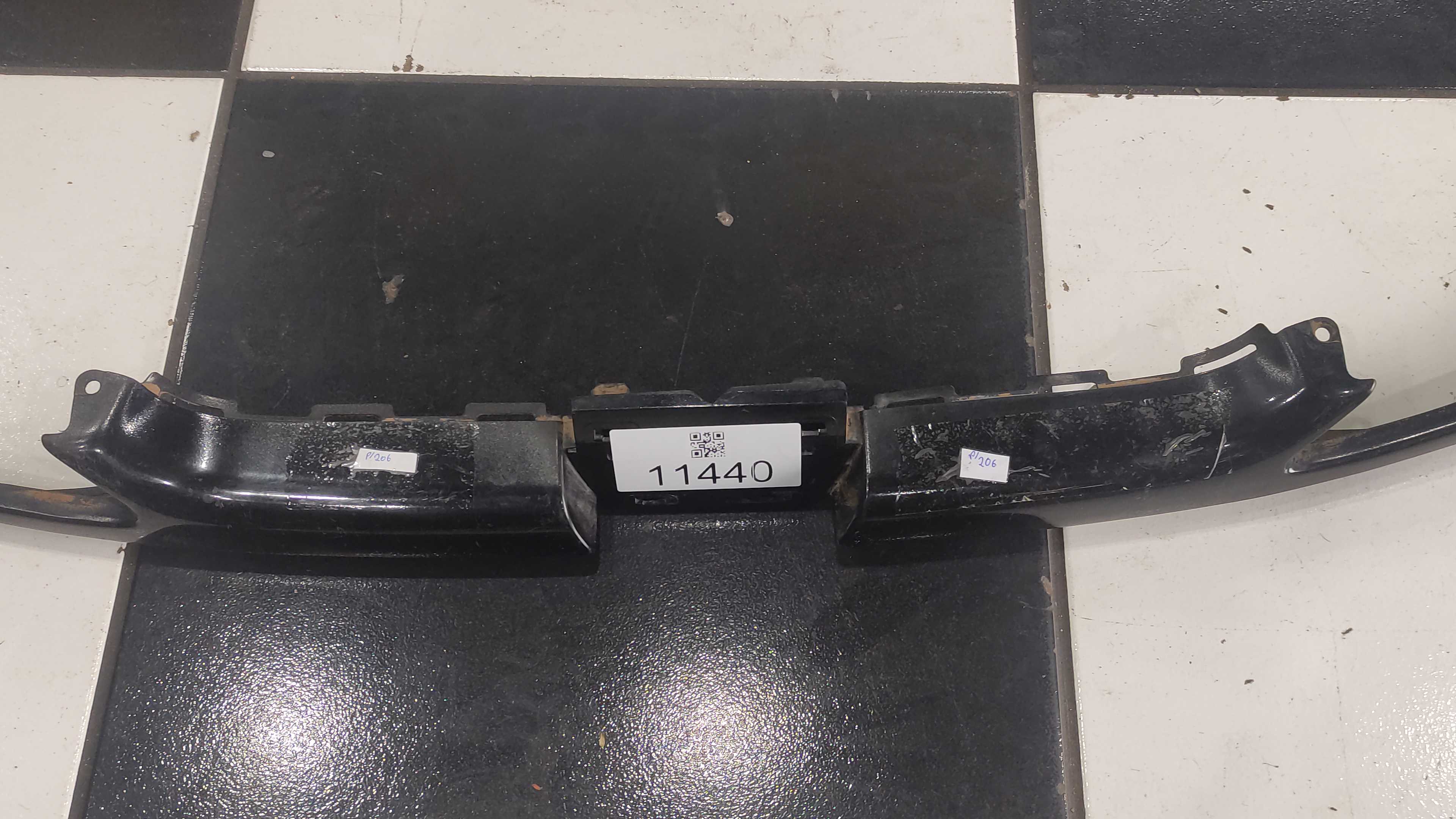 Moldura Grade Radiador L/d Peugeot 206 2007 3