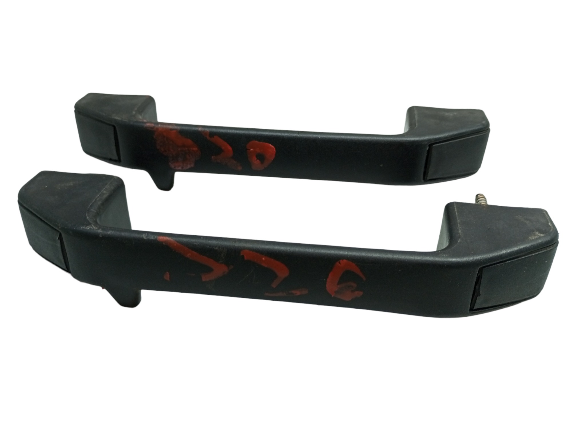 Puxador Alca Teto Pqp Fiat Uno Par 94 95 96 97 98 99 2000 Preto