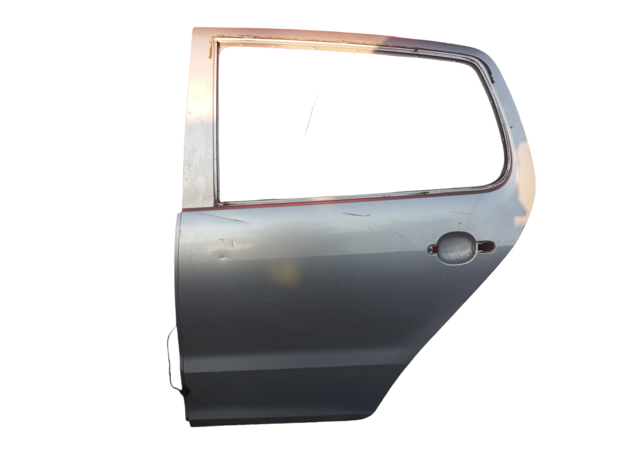 Porta Vw Fox 2004 1005 2006 2007 2009 Traseira Esquerda  Traseira Esquerdo Prata 7