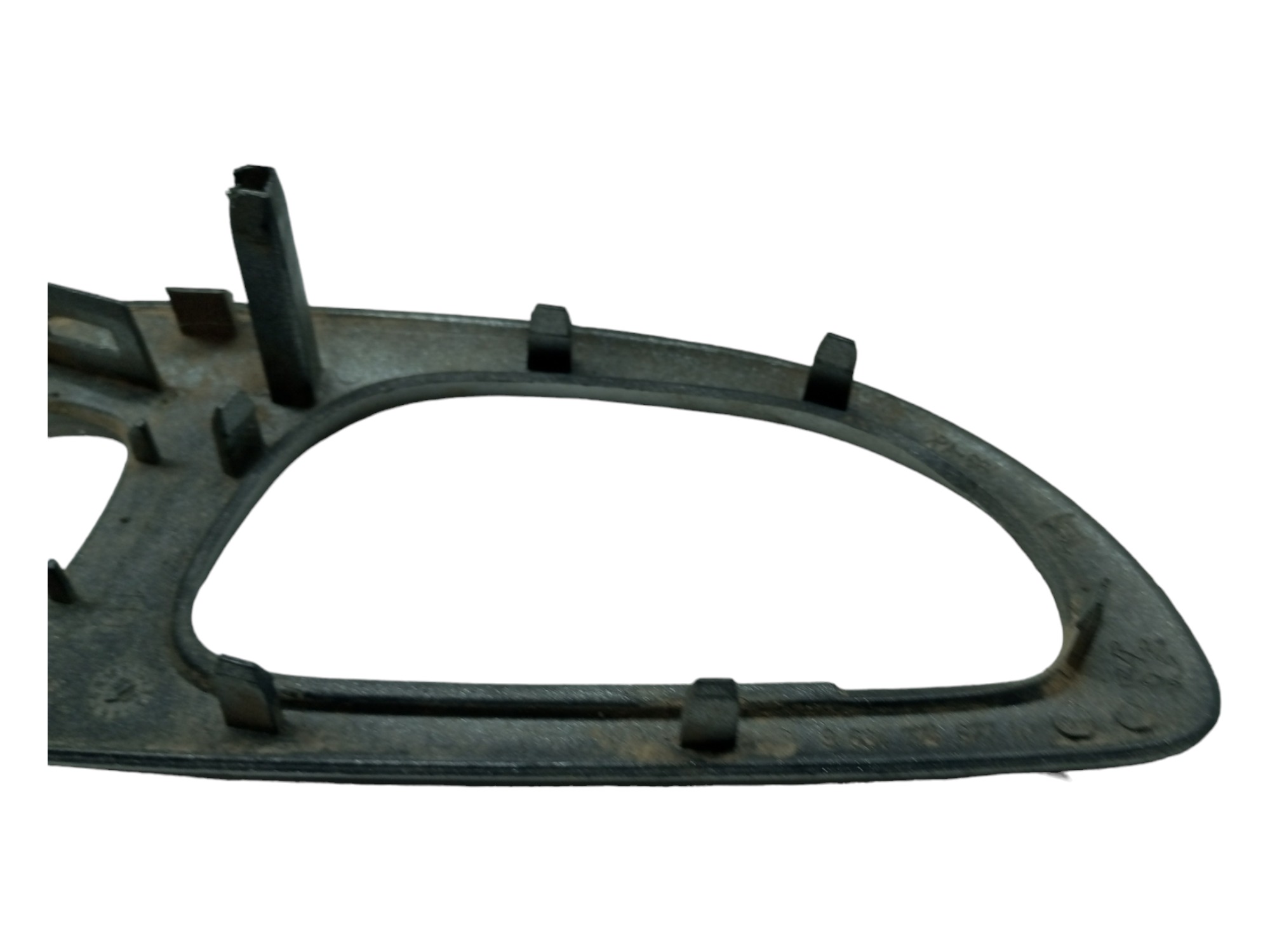 Moldura Macaneta Interna Peugeot 307 2007 Traseira Direita Preto Traseira 3