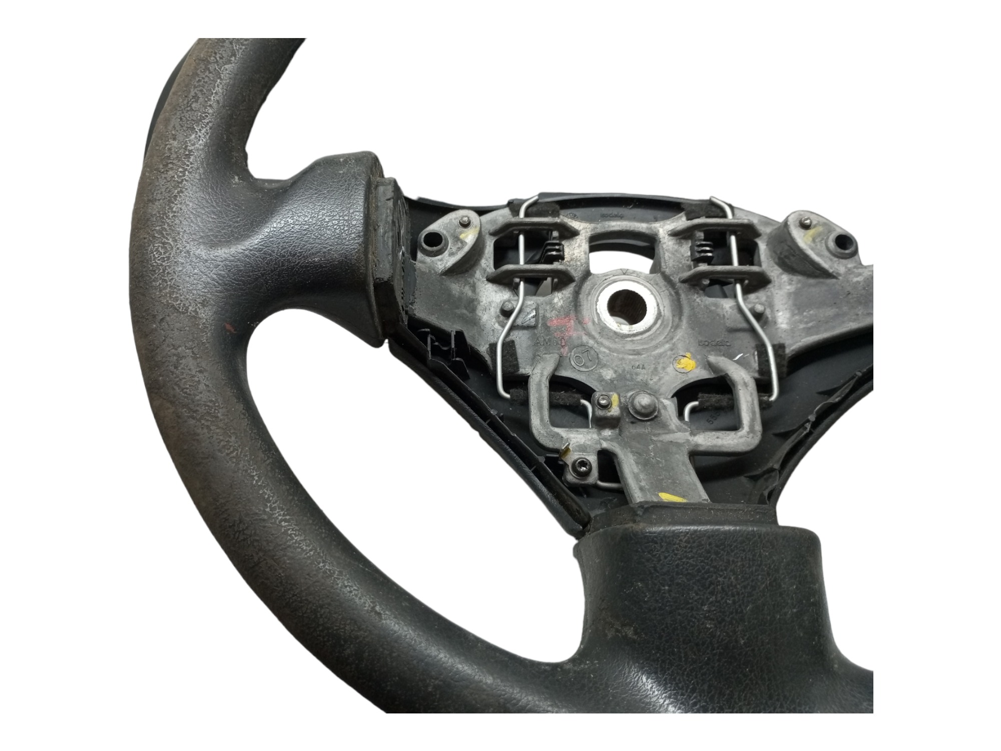Volante Citroen C3 1.4 2003 2006 2008 2009 2012 Direcao Preto 4