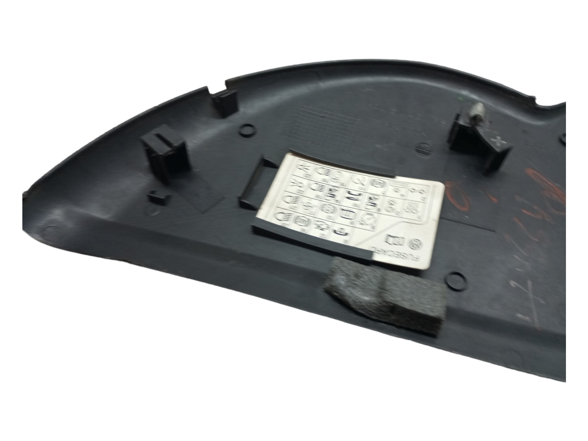 Tampa Painel Passat Alemao 97 98 99 Lado Esquerdo Moldura Preto 2