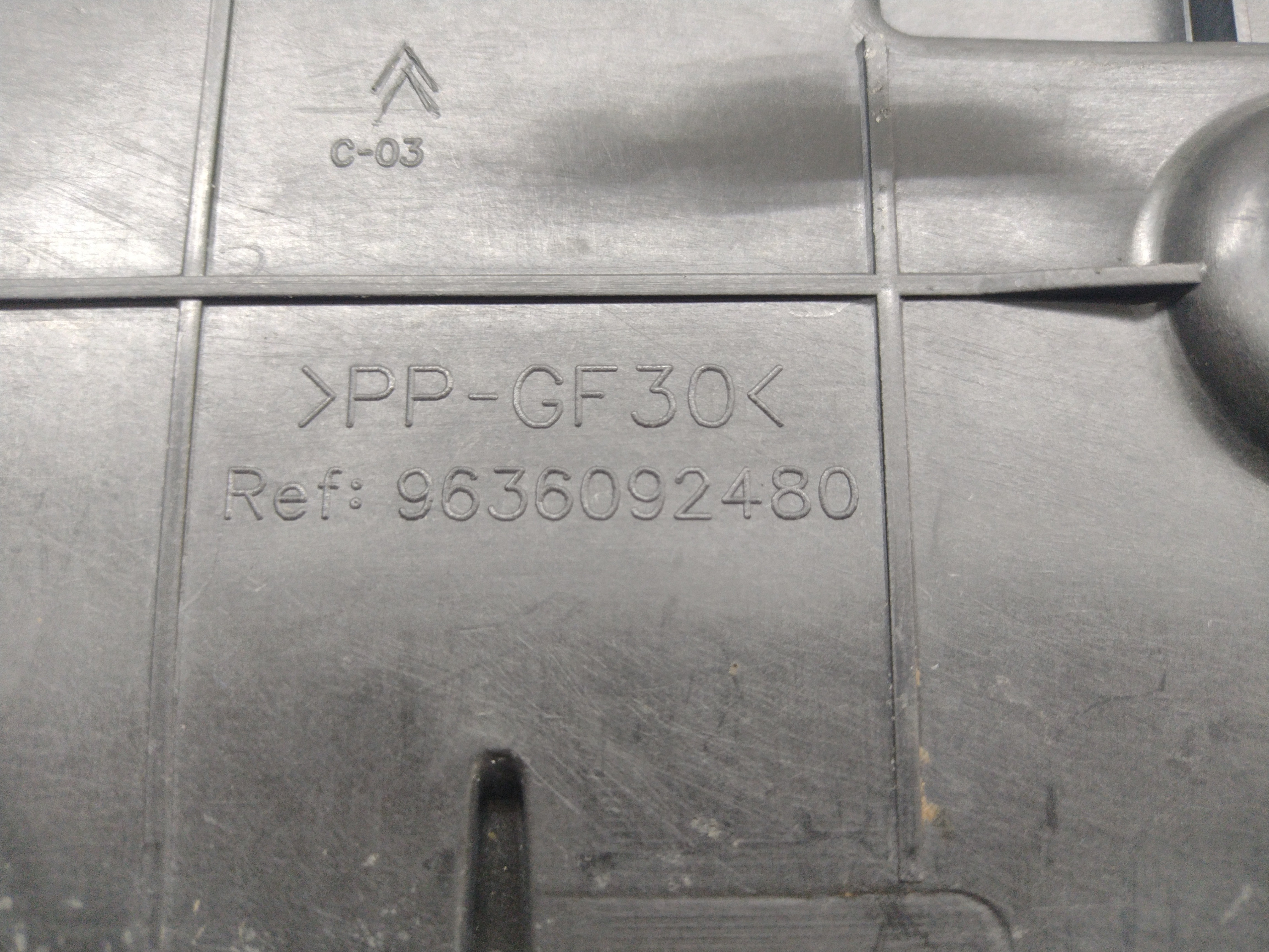 Caixa Suporte Bateria Citroen Xsara Picasso 2006 7