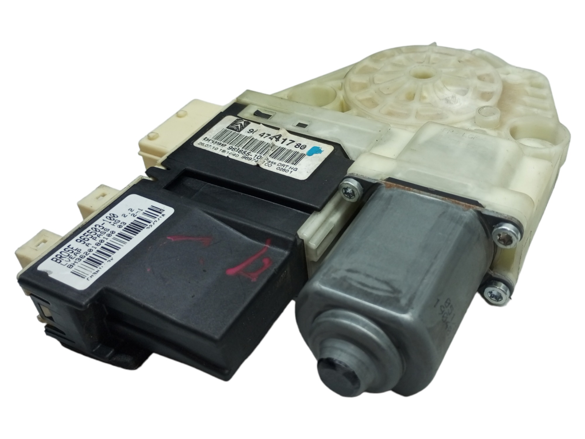 Motor Vidro Eletrico Citroen C4 2007 2008 Dianteiro Direito 4