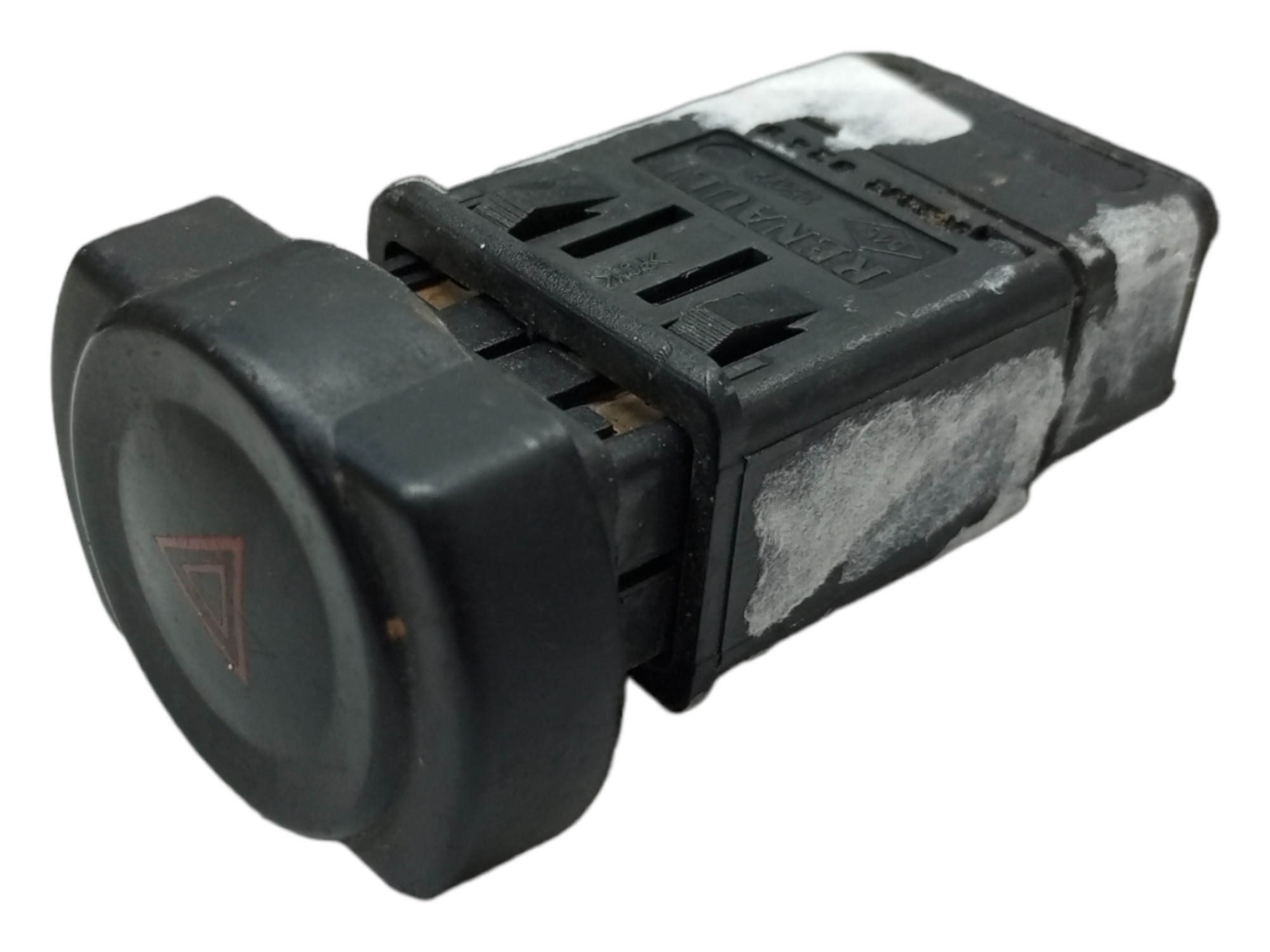 Botao Pisca Alerta Sandero 2009 2010 2011 2012 Renault  Preto 2