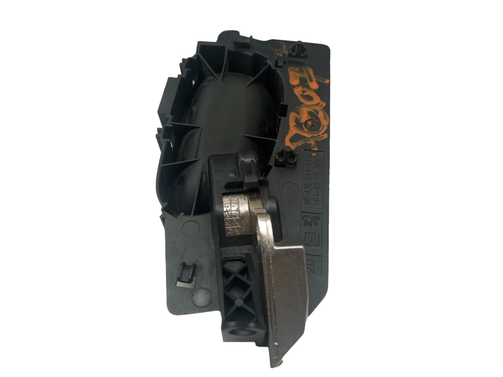 Macaneta Puxador Porta Peugeot 307 2004 2012 Lado Direito  Preto Traseira 4