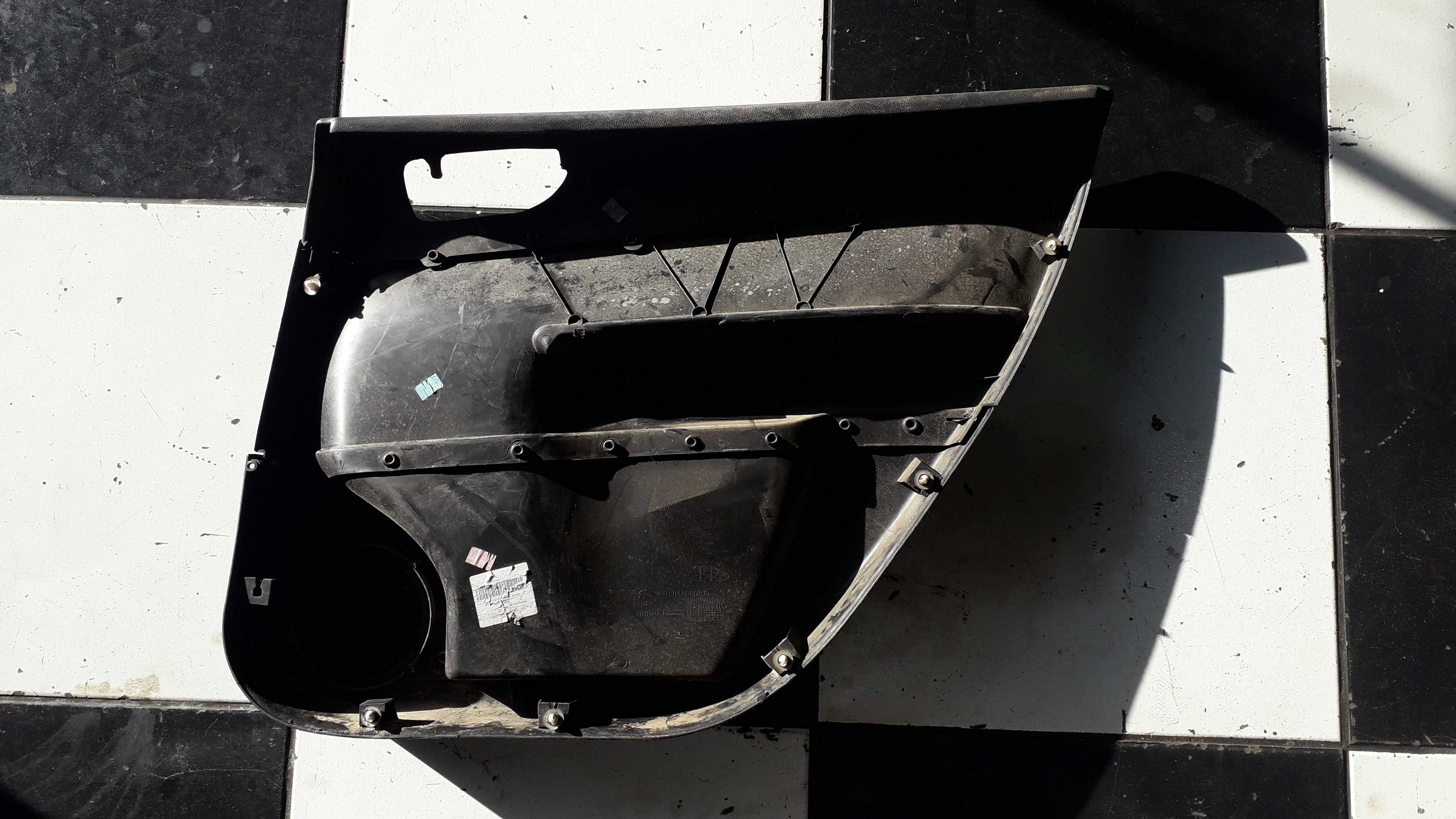 Forro De Porta Traseira Esquerda Peugeot 307 2008 Preto 2
