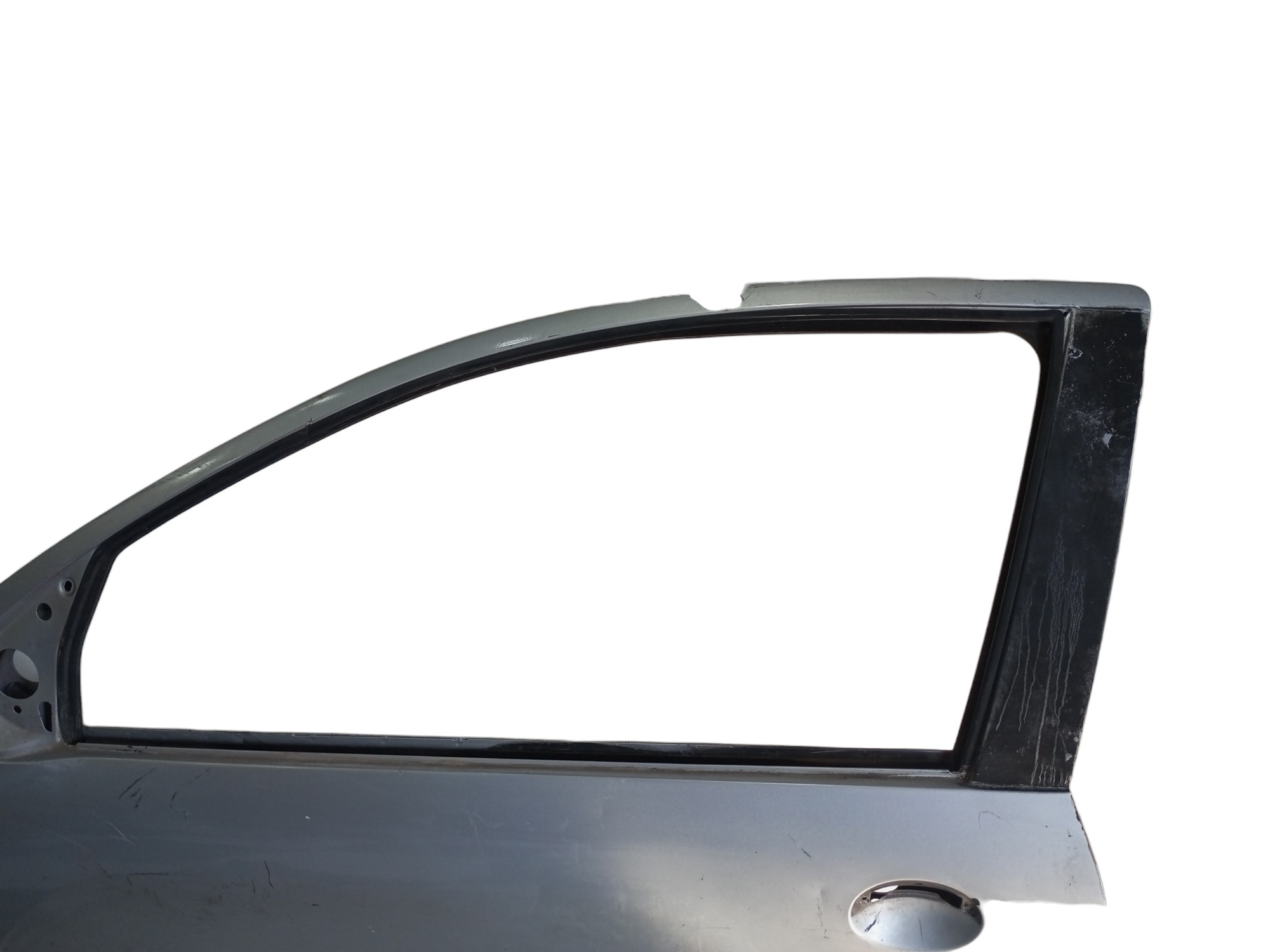 Porta Peugeot 206 2002 2003 2005 2008 Esquerdo 2 Portas Dianteira Esquerdo Prata 7