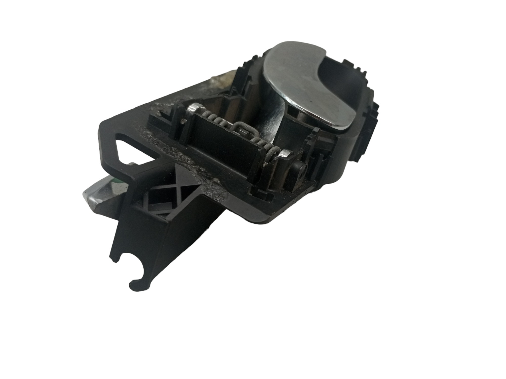 Macaneta Porta Peugeot 307 2004 2012 Traseira Direita  Preto/prata Traseira 3
