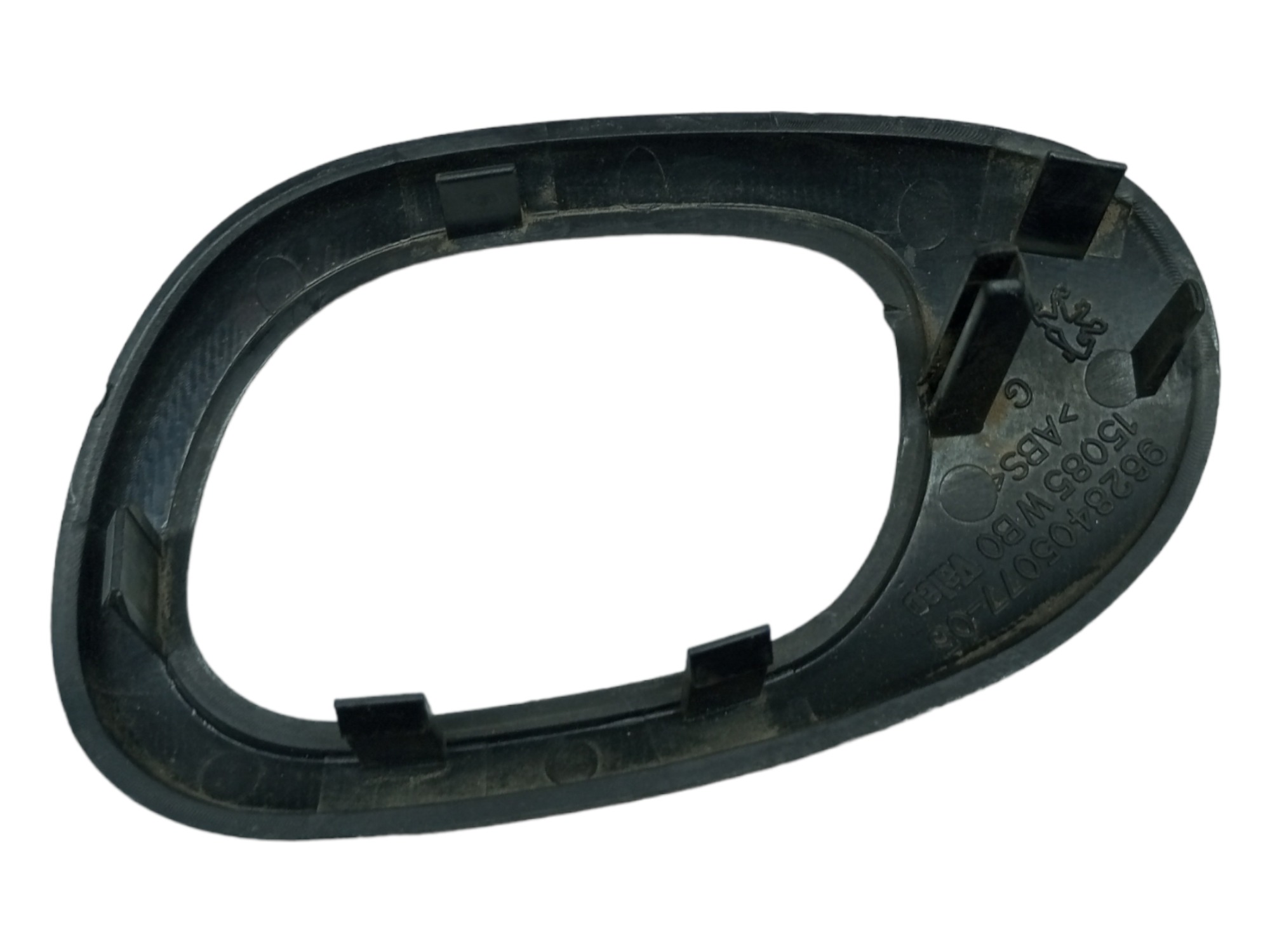 Moldura Macaneta Peugeot 207 2006 Interna Dianteira Esquerda – Preto – Dianteira 3