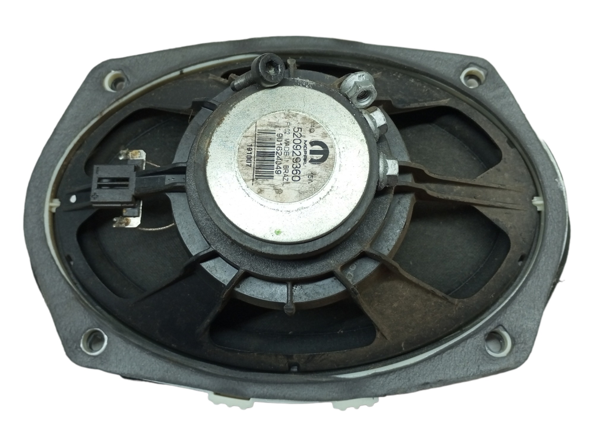 Alto Falante Porta Fiat Argo 2017 2020 Traseiro Esquerdo Preto 4
