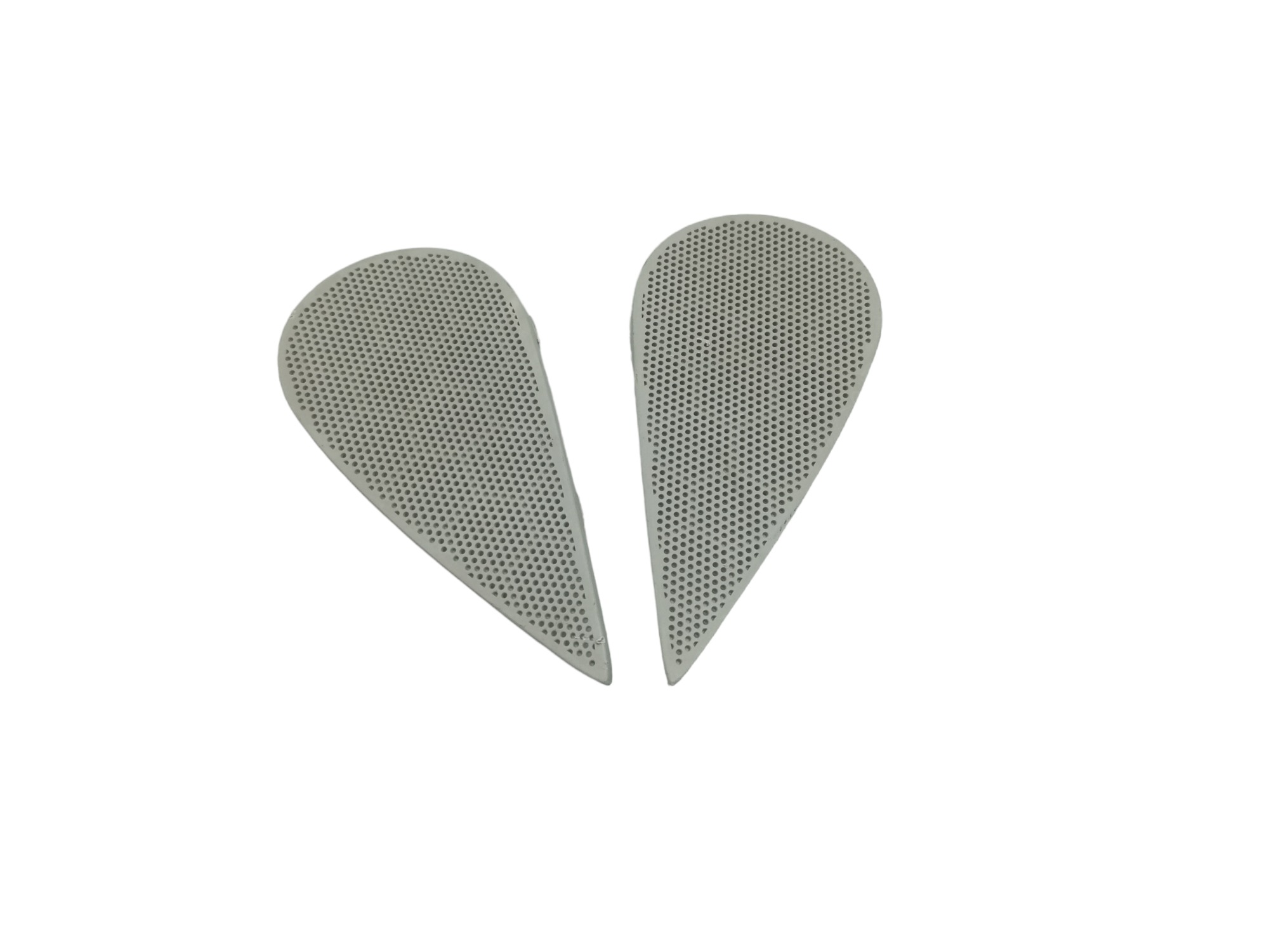 Par Tela Grade Alto Falante Jac J3 2010 2011 2012 2013 Bege