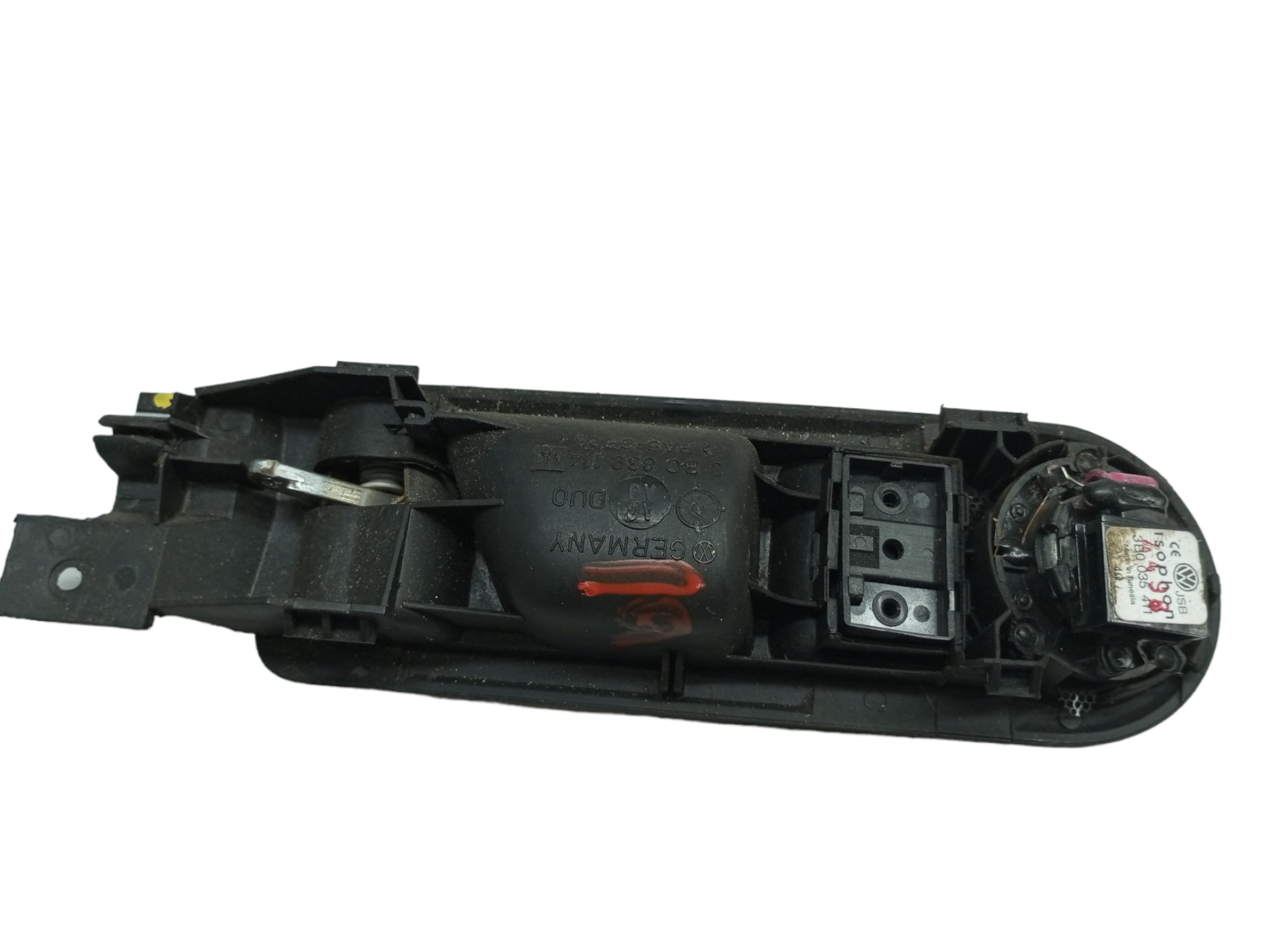 Macaneta Golf Volkswagen Moldura Botao Lado Direito 99 2001 Traseira 3