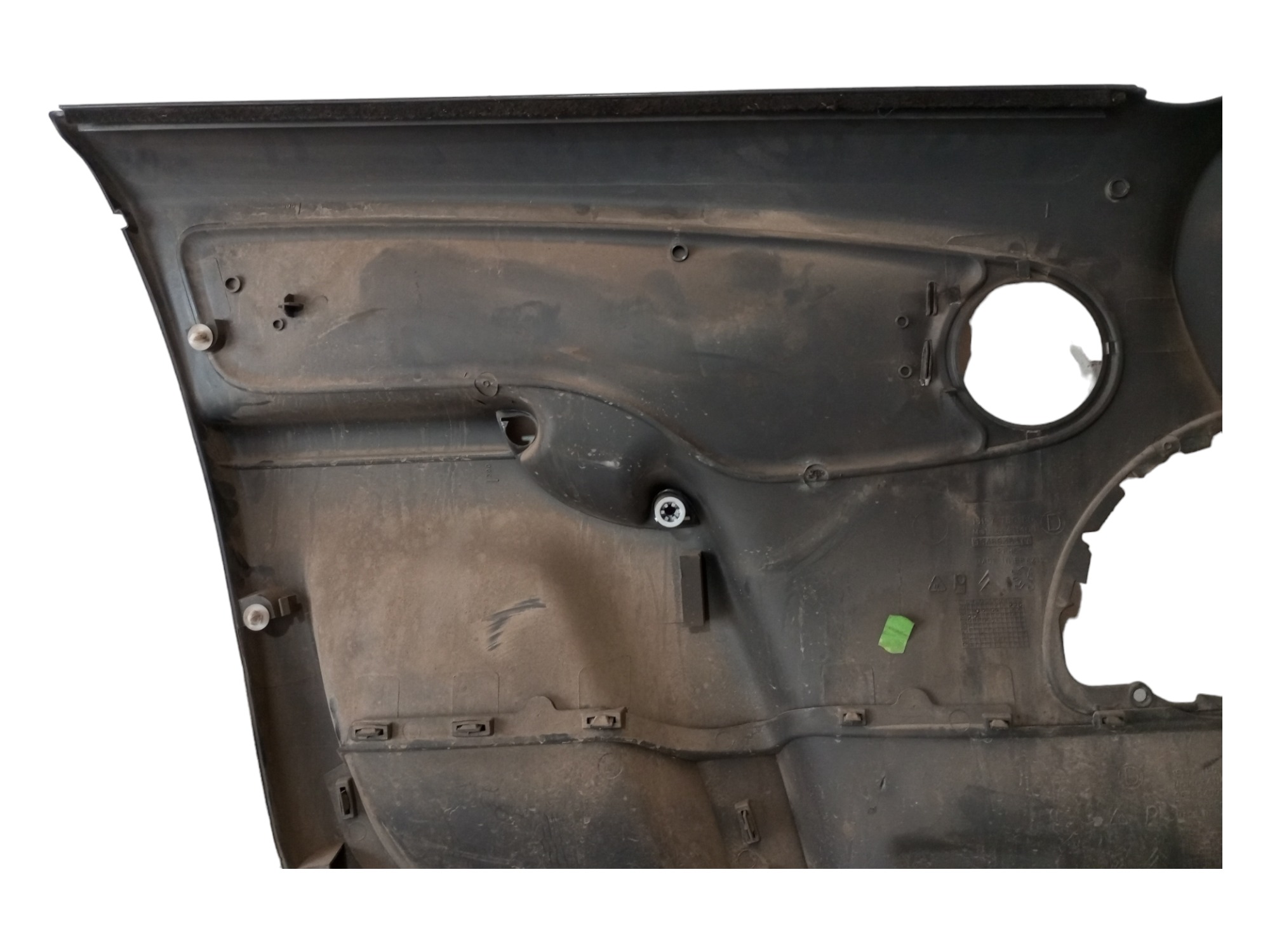 Forro Porta Citroen C3 2006 2010 2012 Dianteiro Direito Preto 2