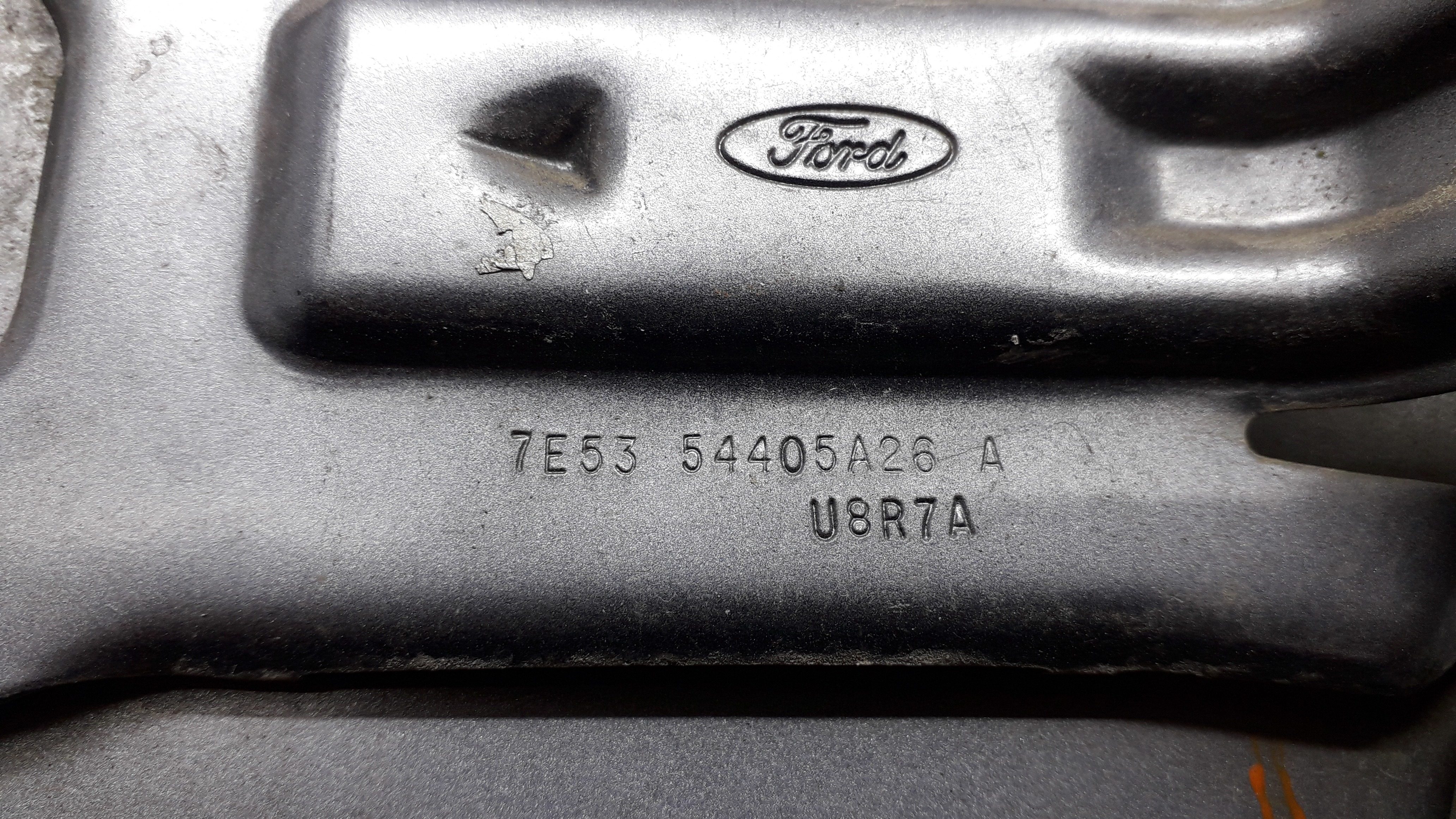 Portinhola Tampa Tanque De Combustível Ford Fusion 07/09 Prata 2007 6