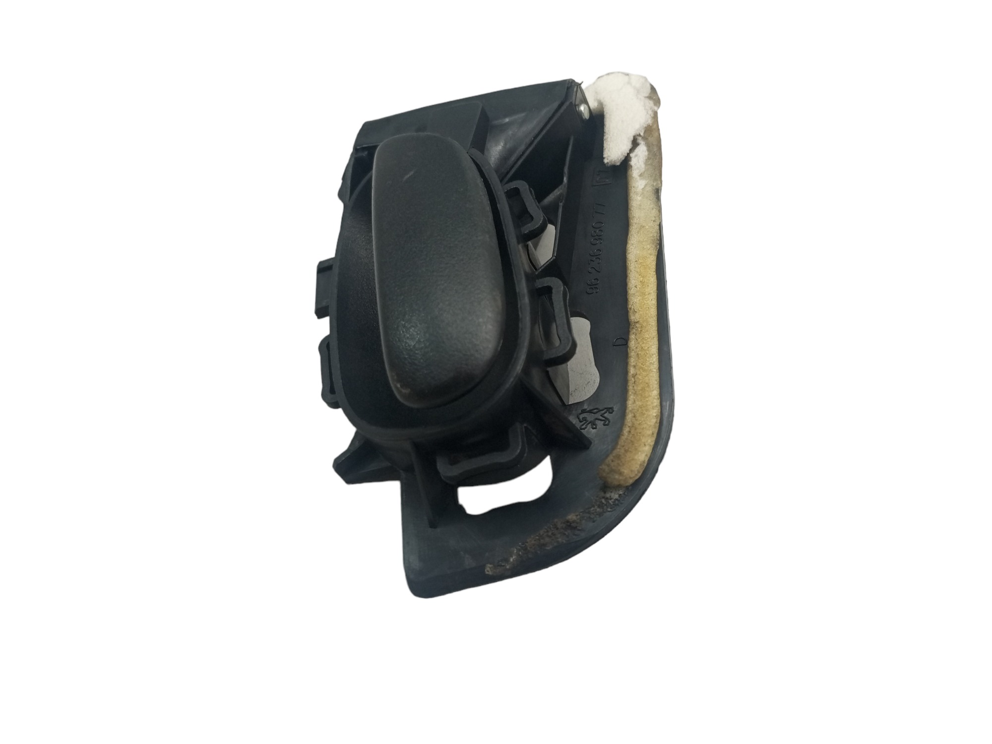 Macaneta Puxador Porta Peugeot 206 207 98 99 2000 2010 Preto 3
