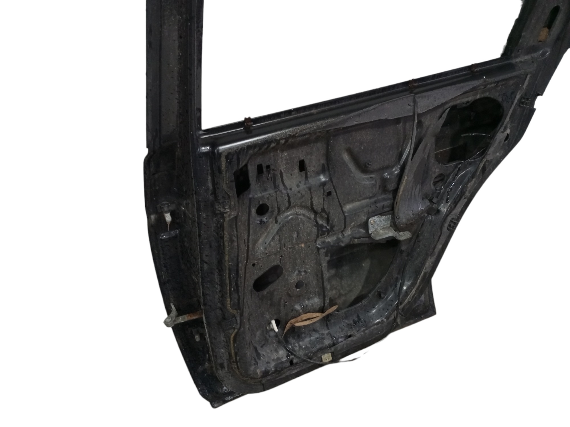 Porta Escort 97 98 99 2000 2001 2002 Traseira Direita Ford Traseira Direita Preto 5