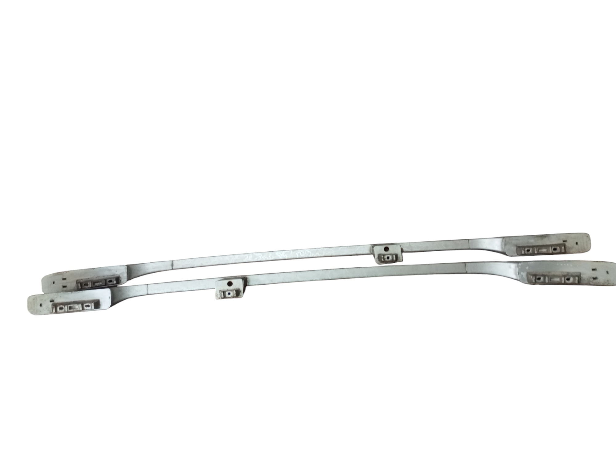 Par Rack Teto Captiva 3.6 V6 2009 2010 2011 2012 Chevrolet Cinza 1