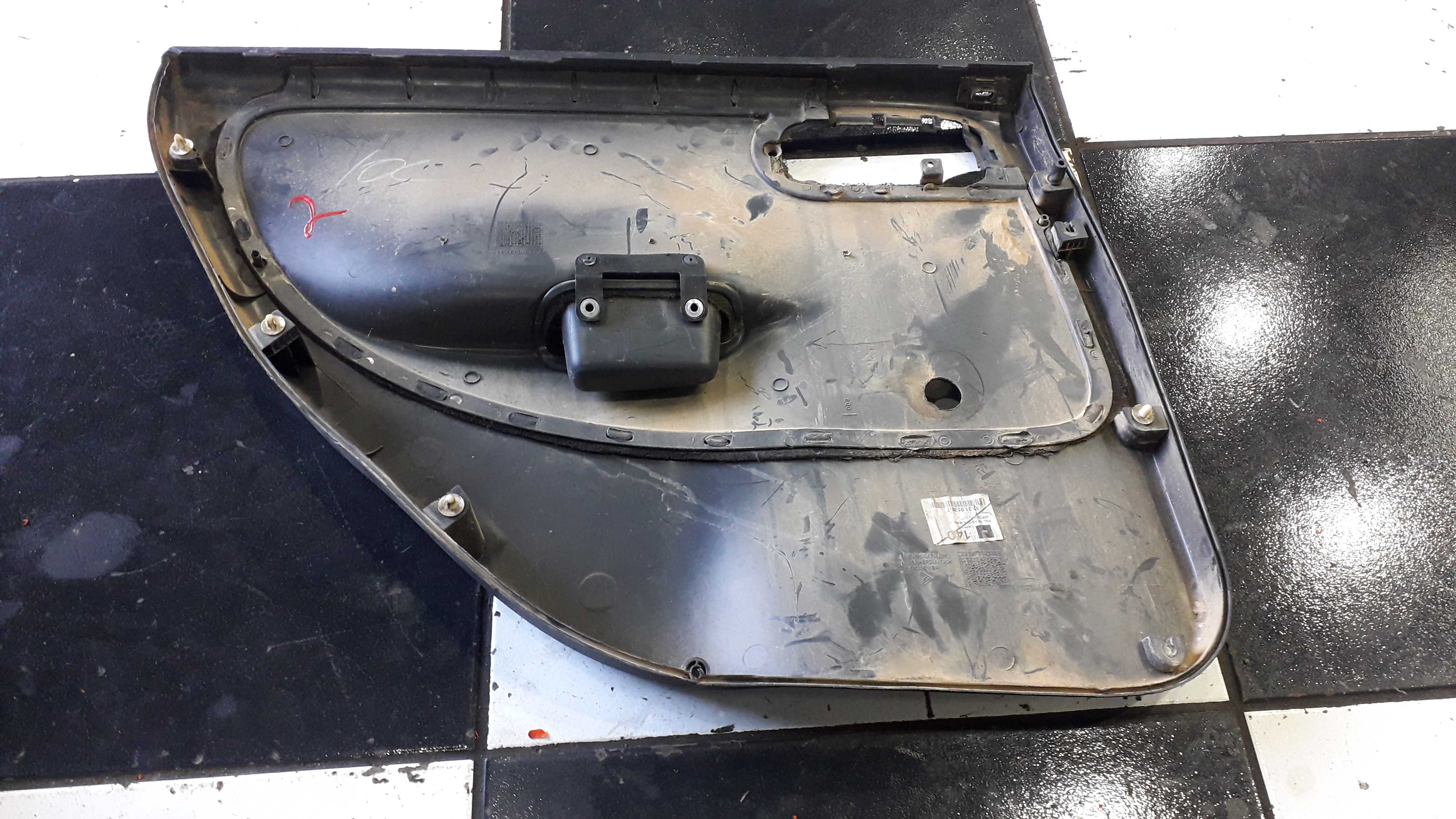 Forro Da Porta Traseiro Direito Chevrolet Corsa 1.0 2003 Preto 2