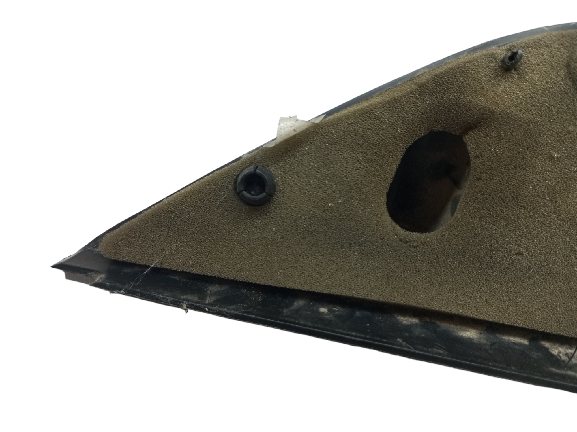 Moldura Interna Retrovisor Gol Vw 96 97 98 99 Lado Direito  Preto 4