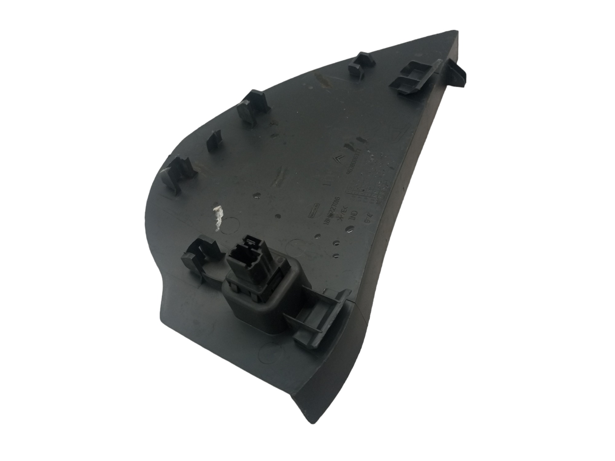 Acabamento Moldura Lateral Painel Citroen C3 2003 2008  Preto 1 3