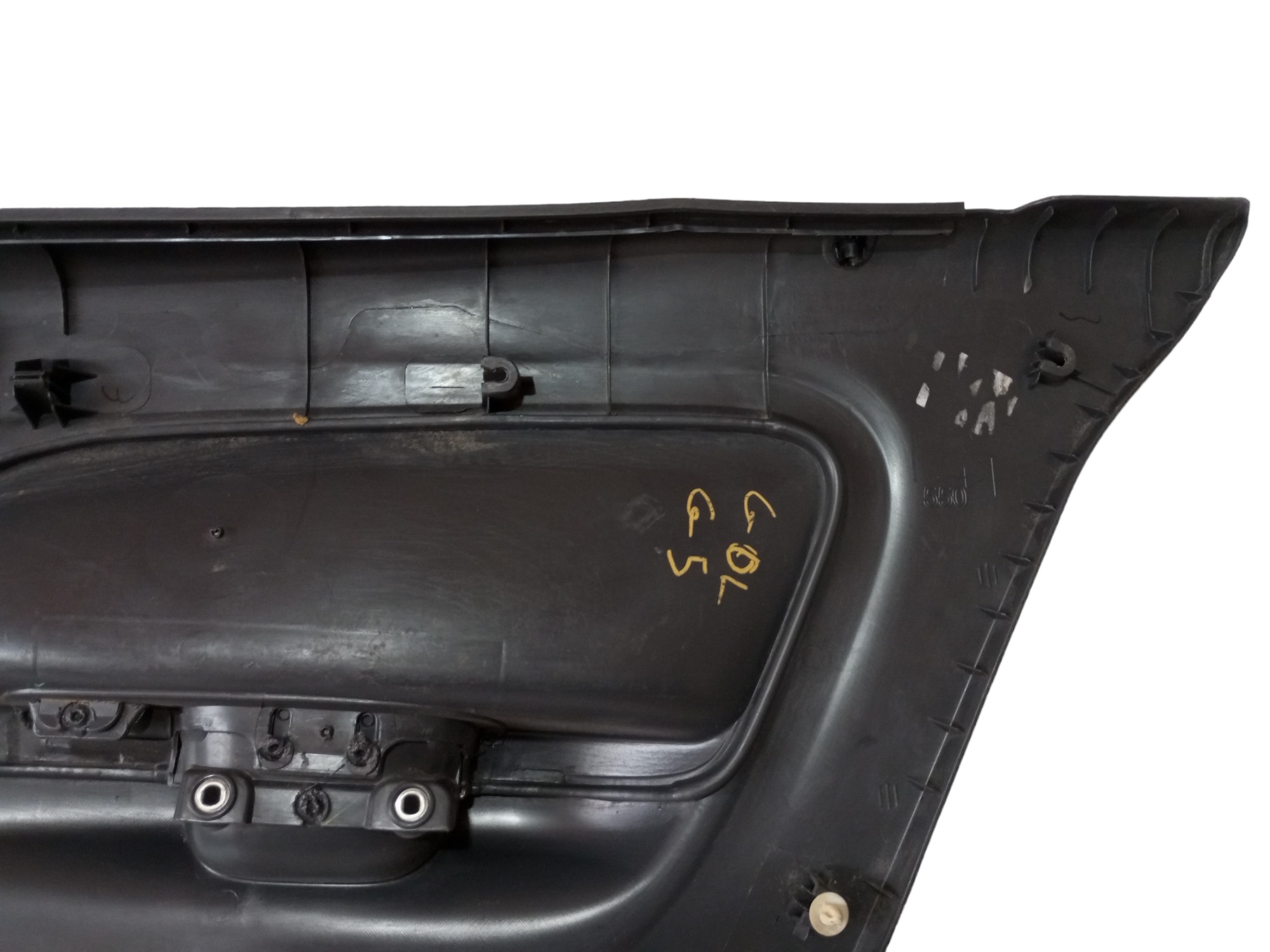 Forro Porta Gol G5 G6 Voyage 2009 2010 Traseiro Esquerdo Preto 3