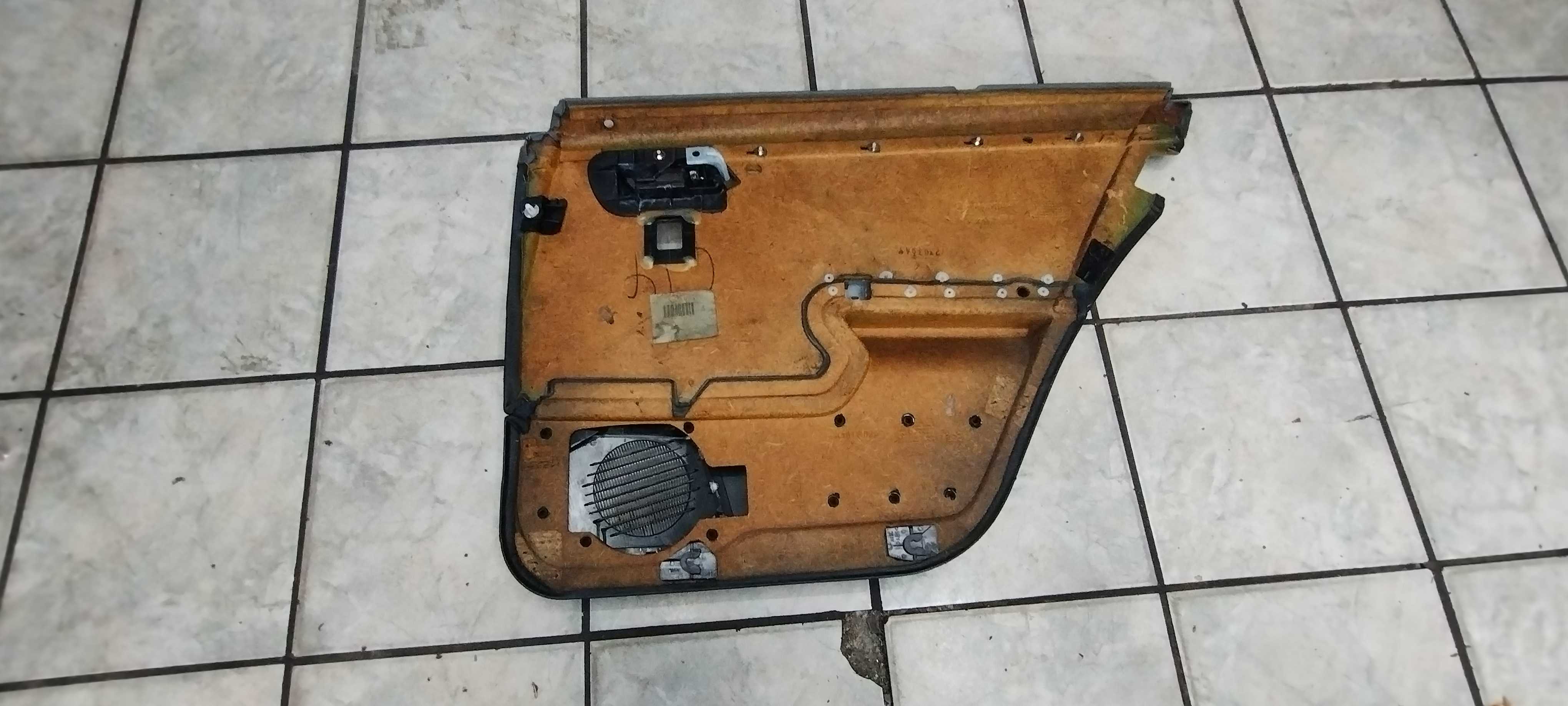 Forro Porta Traseira Esquerda Mercedes Benz C280 1995/1999 Preto 2
