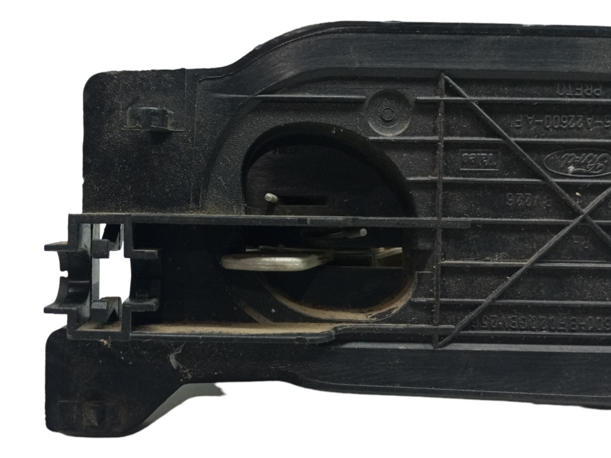 Macaneta Interna Porta Traseira Direita Ford Fiesta 2006  Cinza Dianteira 2