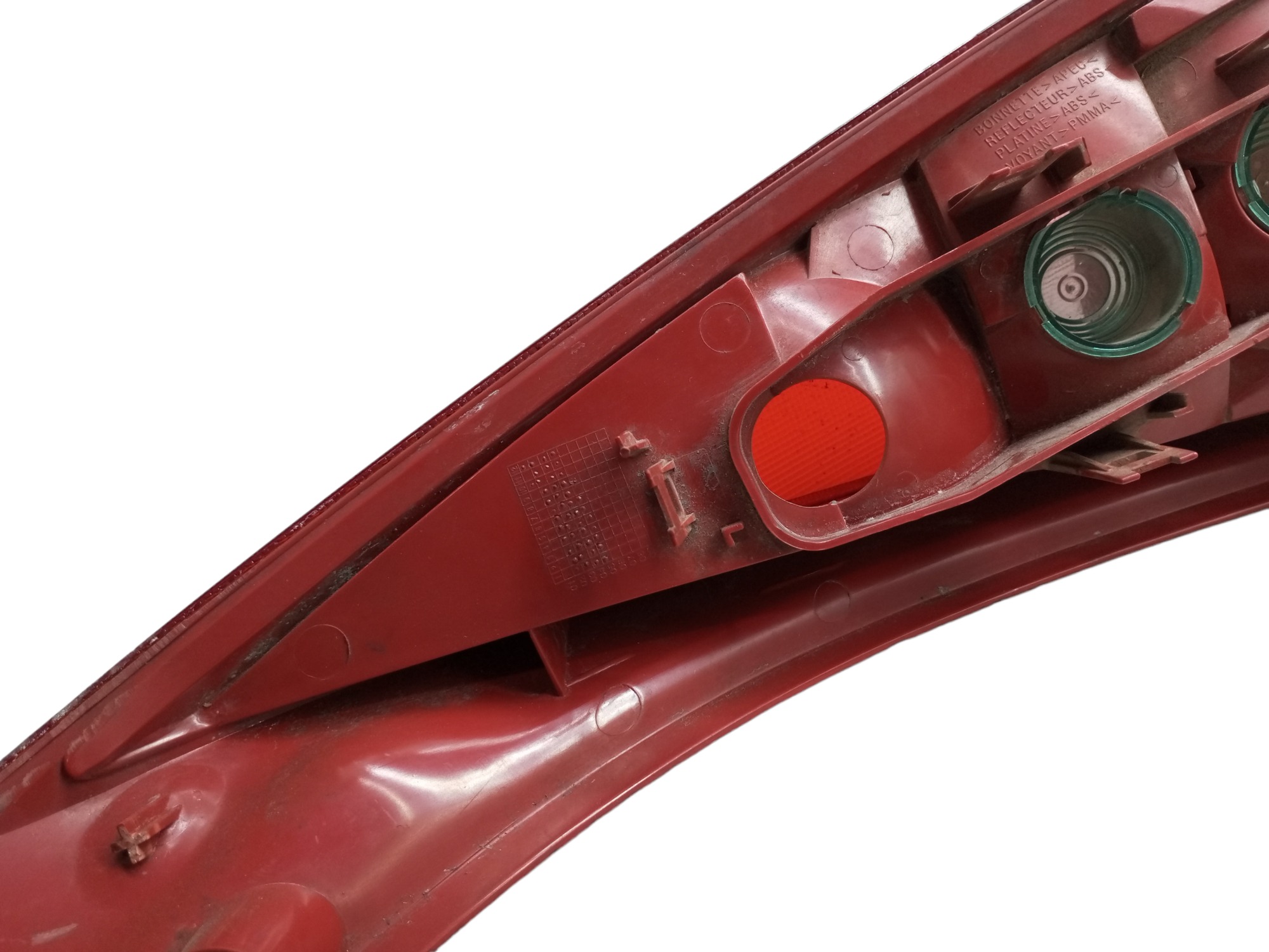 Lanterna Citroen C3 Lado Esquerdo 2008 2009 2010 2011 Esquerdo Vermelho 2