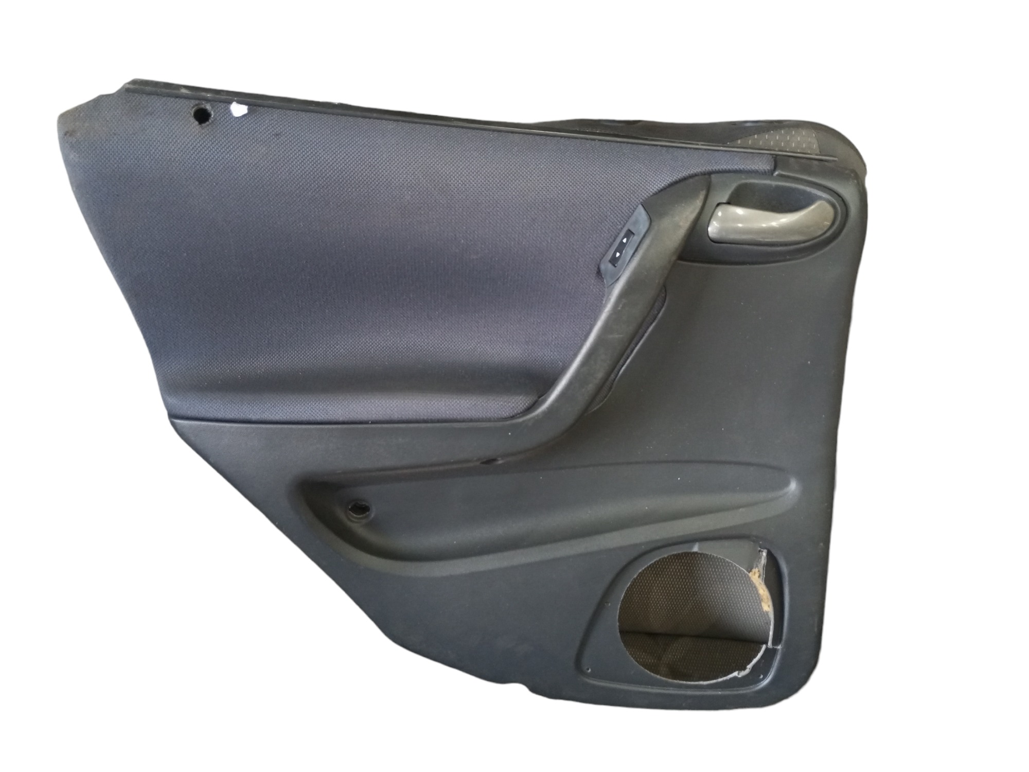 Acabamento Forro De Porta Traseira Esquerda Fiat Stilo 2008 Preto 1