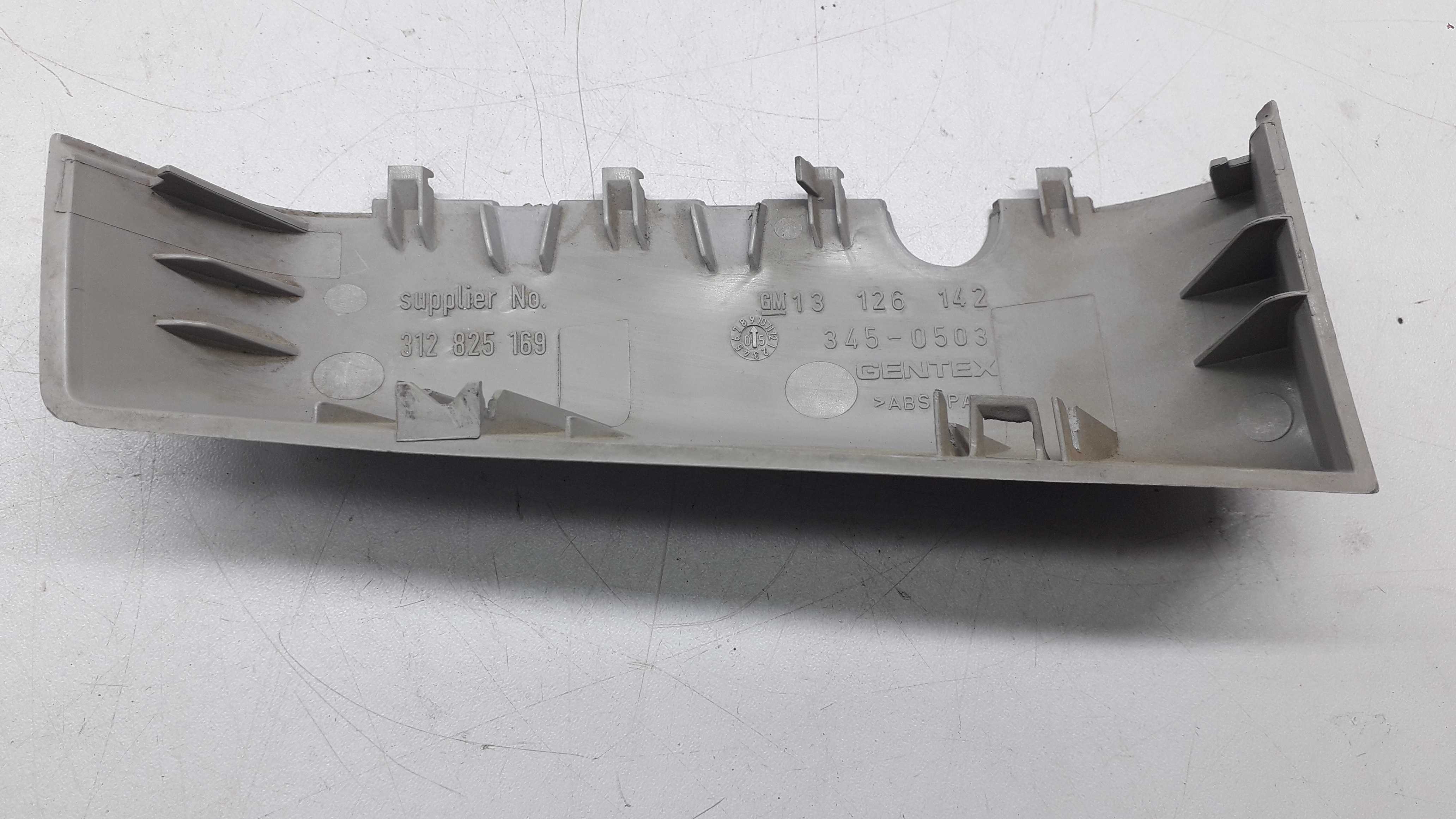 Moldura Retrovisor Interno Chevrolet Vectra Elute 06/12 Cinza 3
