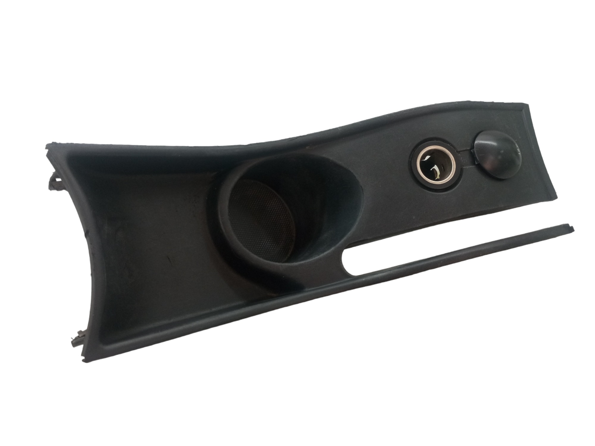 Porta Copo Acabamento Freio Mao Citroen C4 2008 2009 2012 Preto 1