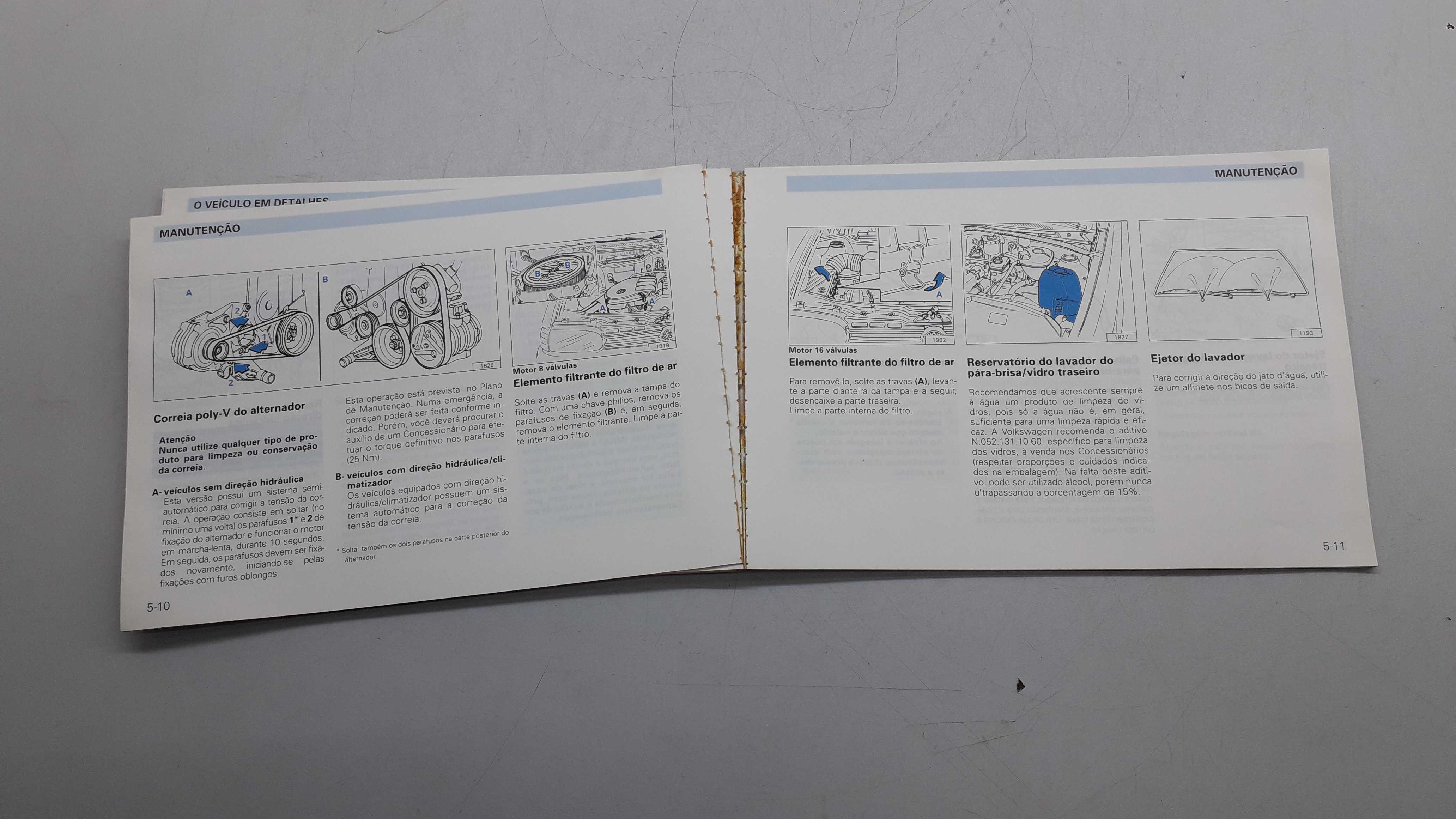 Manual De Instruções Vw Gol Mi Gol 16v 3