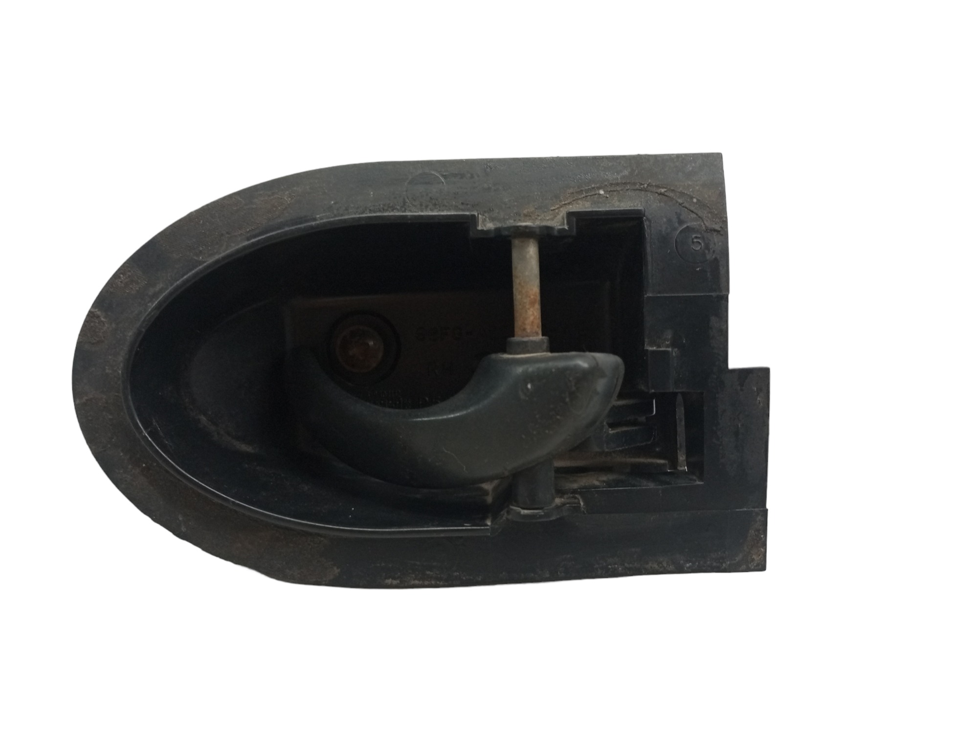 Macaneta Porta Ford Courier Fiesta 96 2001 Interna Direita  Preto Dianteira/traseira 1