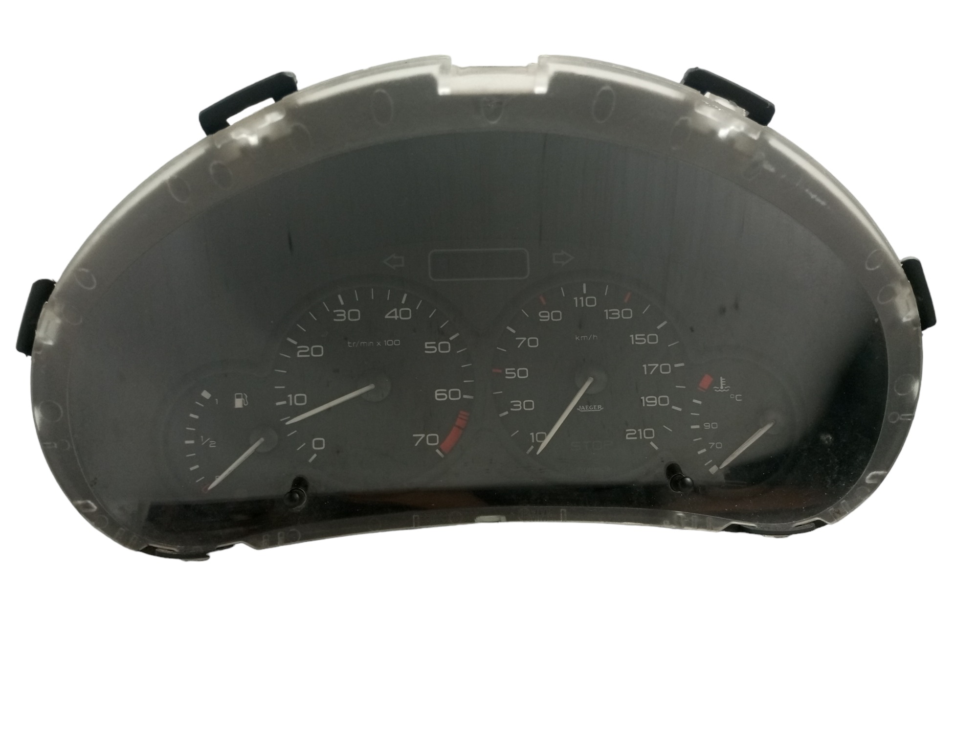 Painel Instrumento Velocimetro Peugeot 206 2006 2008 2010 Preto 2