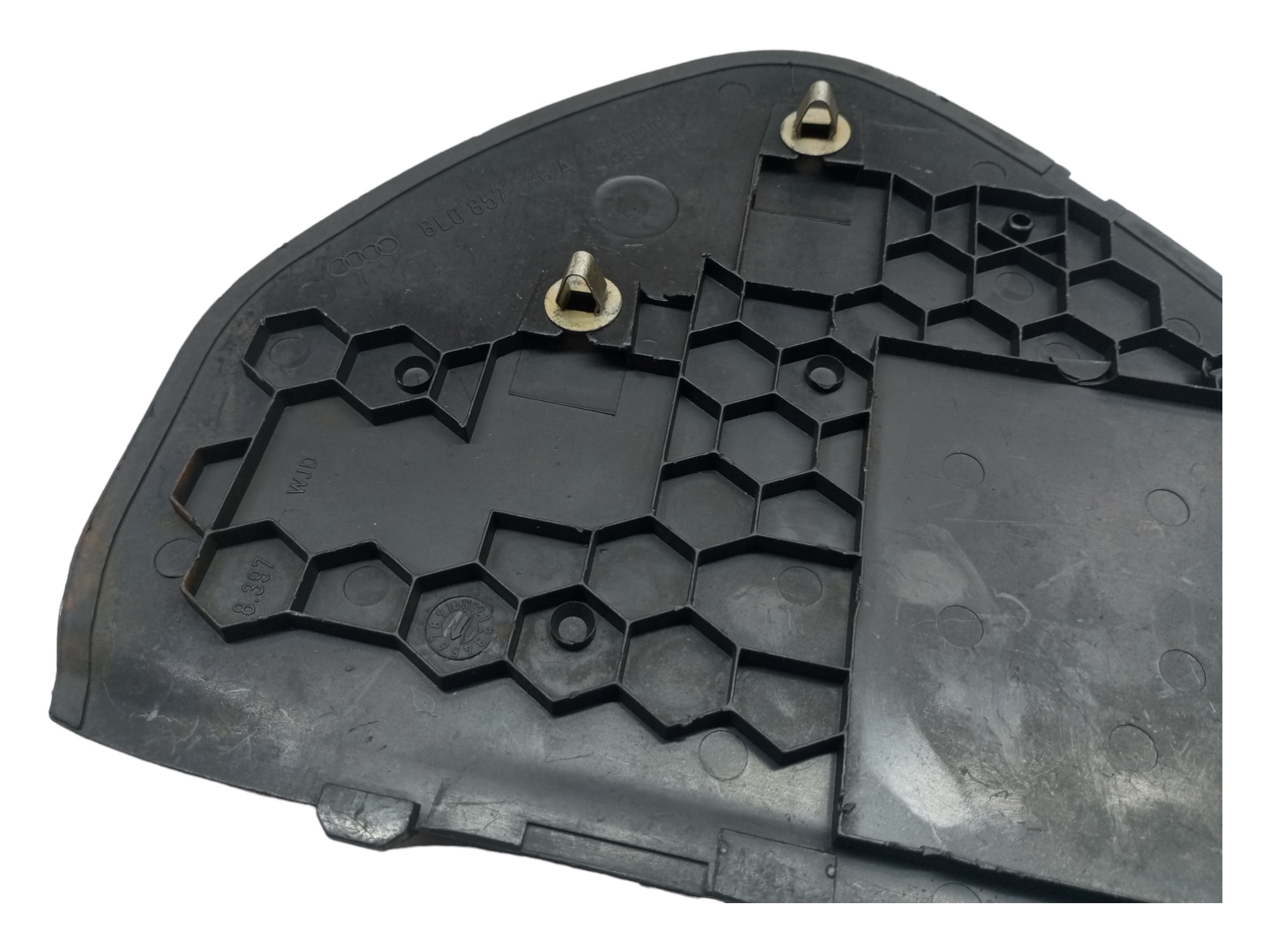 Acabamento Lateral Painel Audi A3 96 97 98 99 2000 Direito Preto 1 5